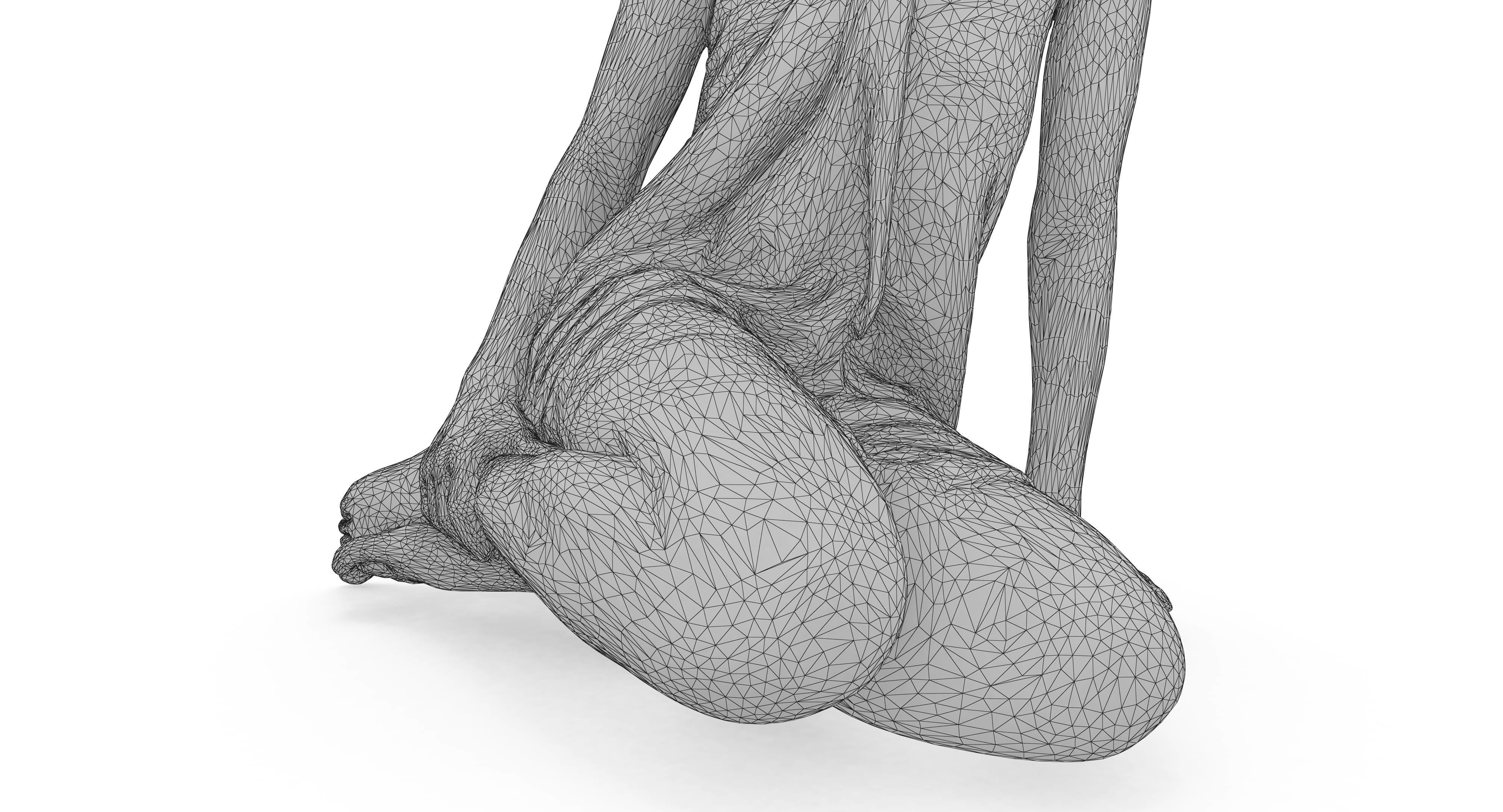 Resort People Pack Low-poly 3D model_133