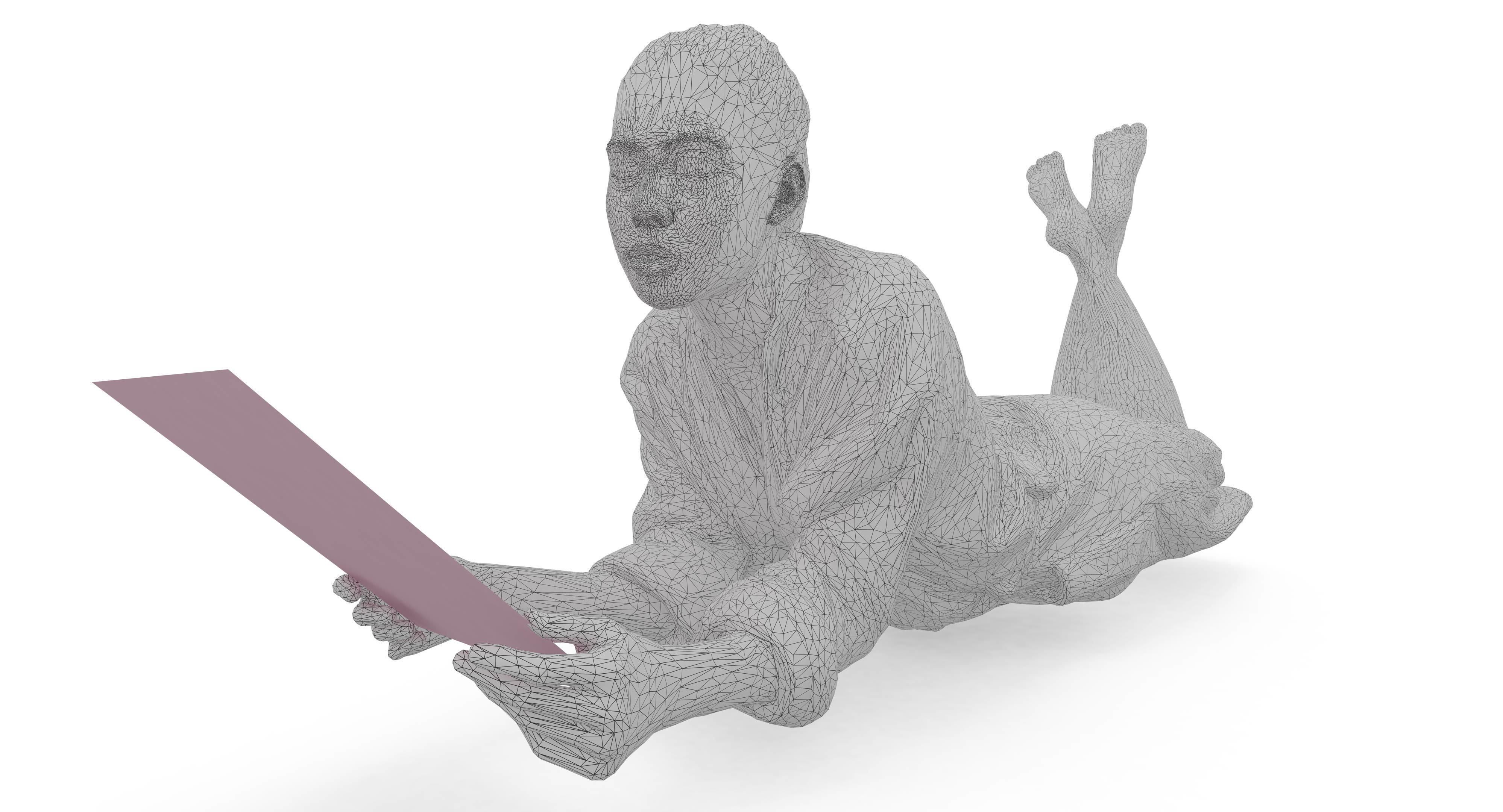 Resort People Pack Low-poly 3D model_182