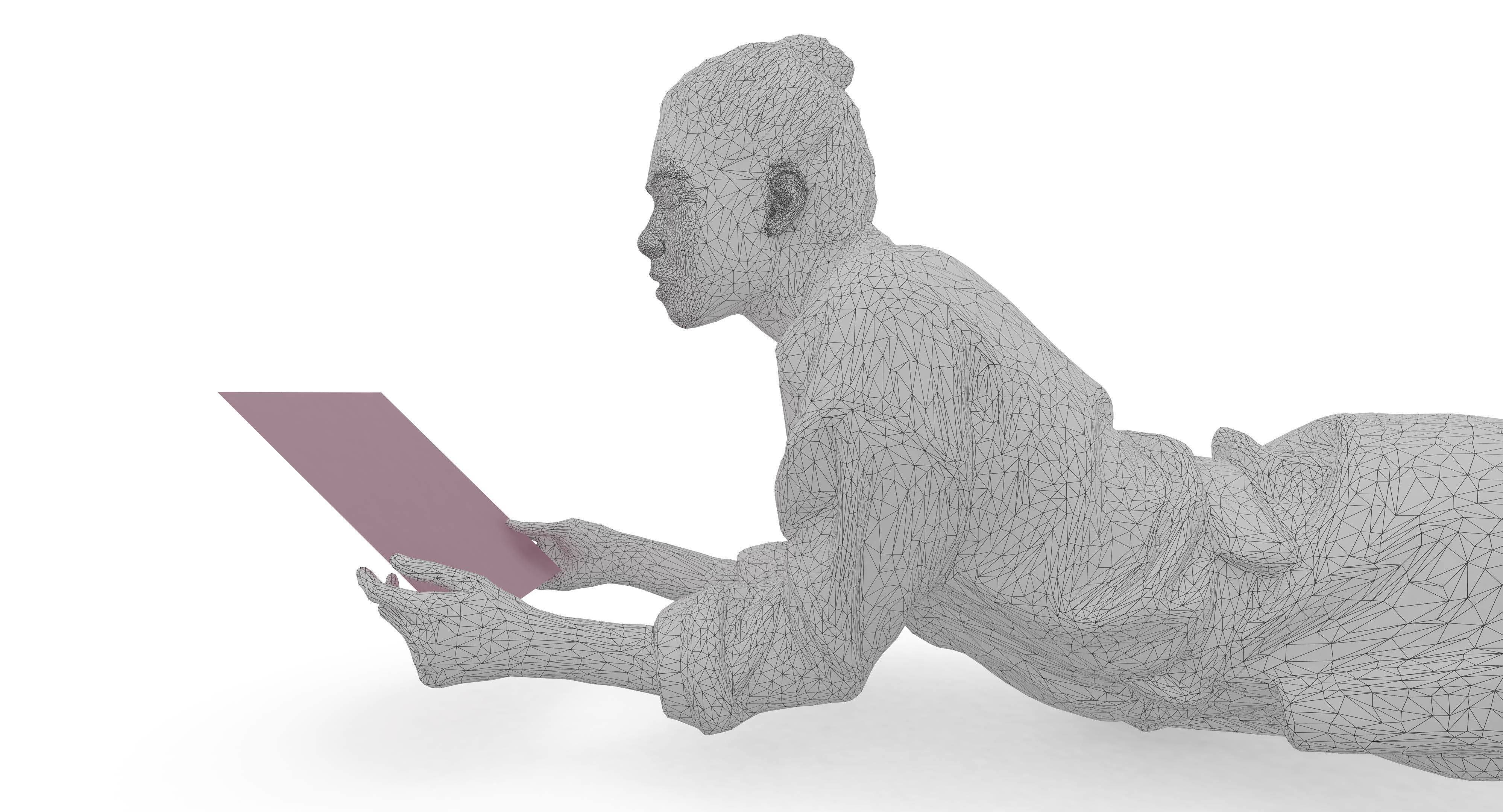 Resort People Pack Low-poly 3D model_177