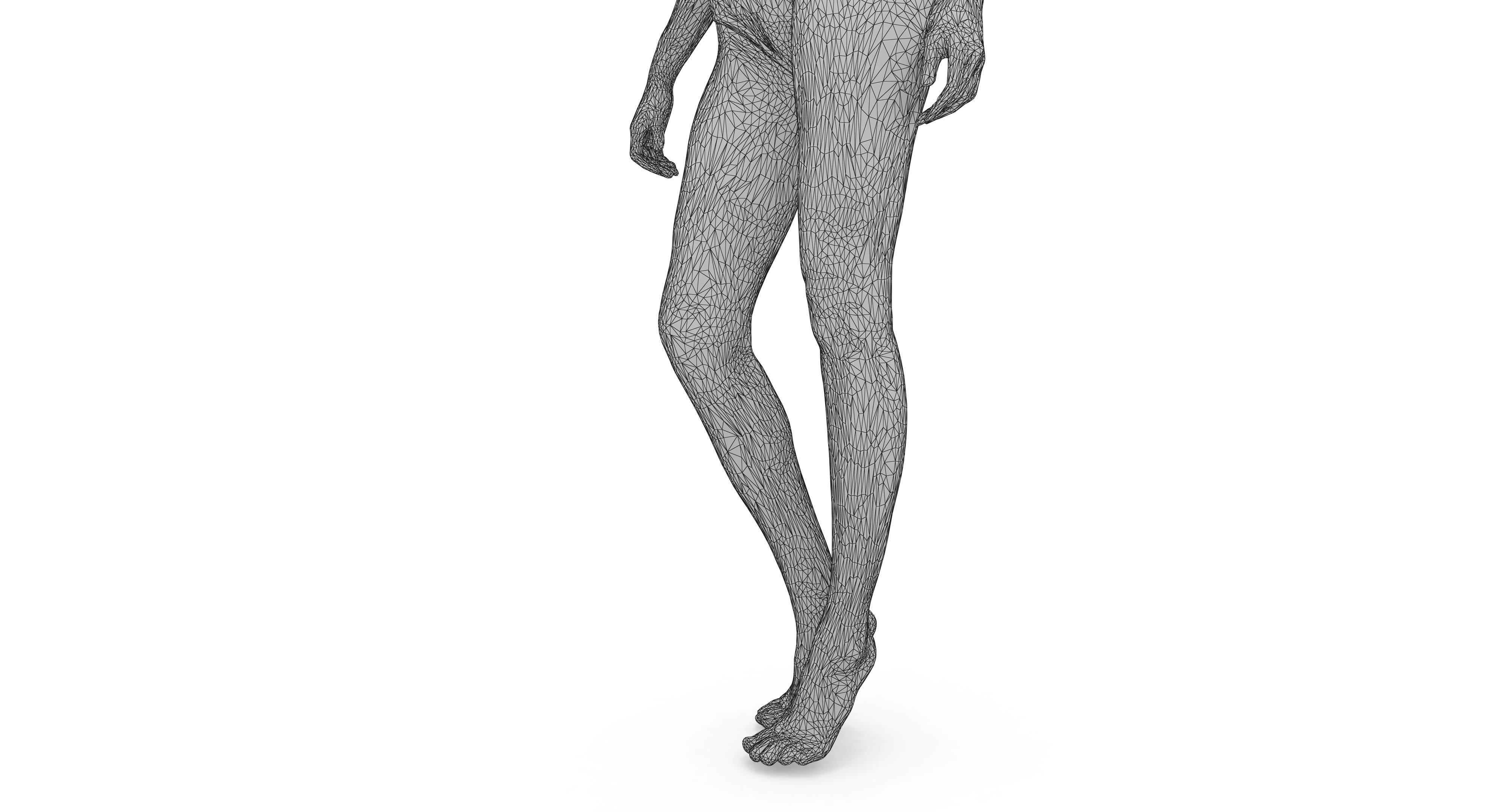 Resort People Pack Low-poly 3D model_257