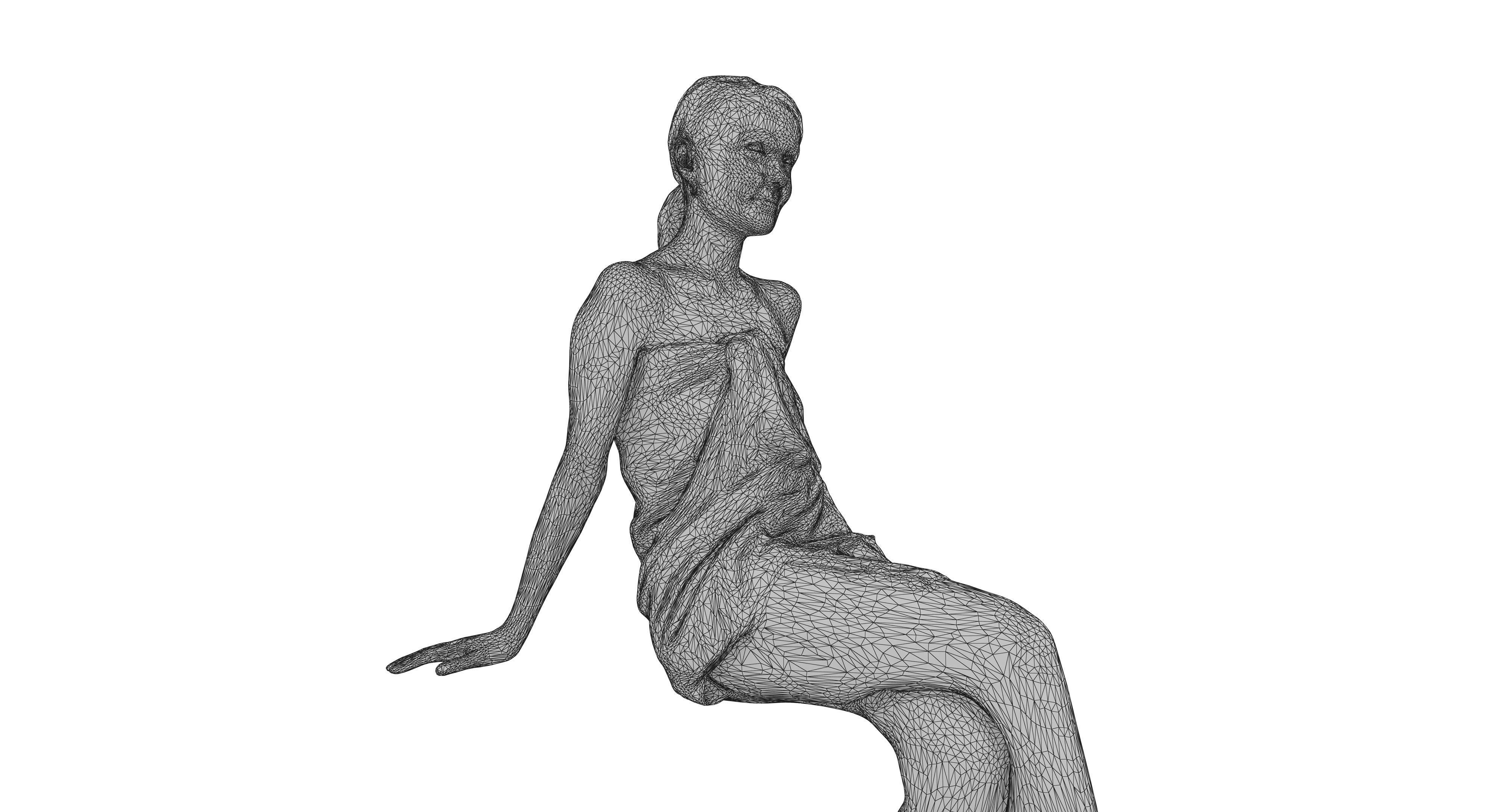 Resort People Pack Low-poly 3D model_157