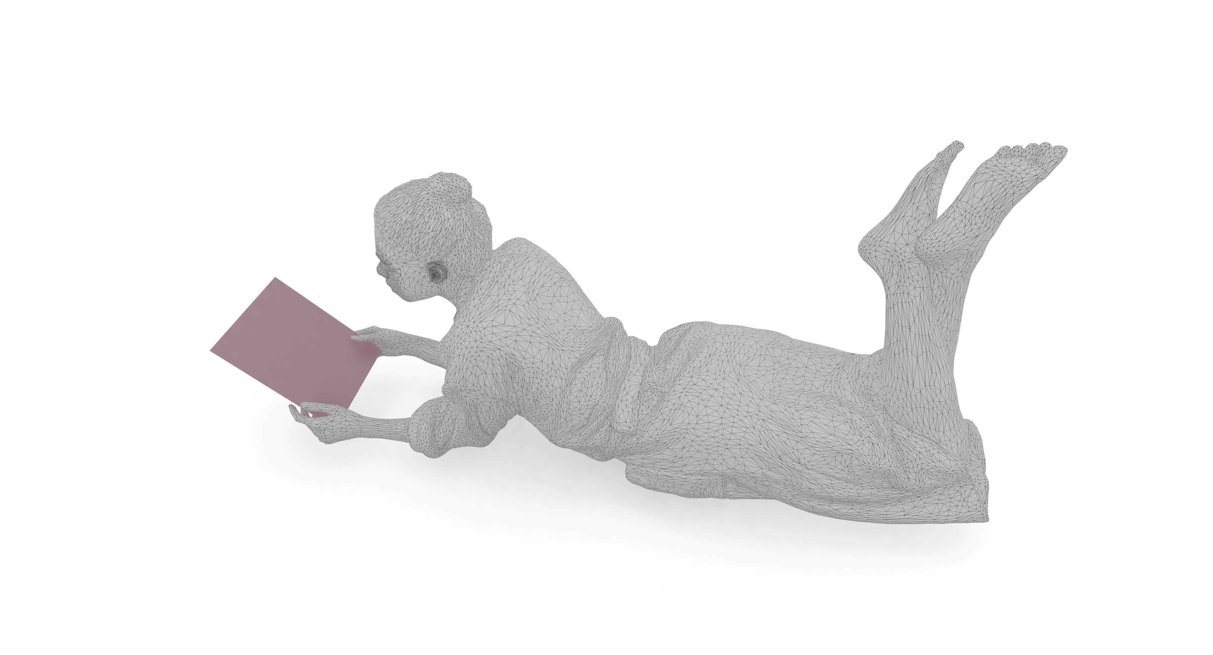 Resort People Pack Low-poly 3D model_21