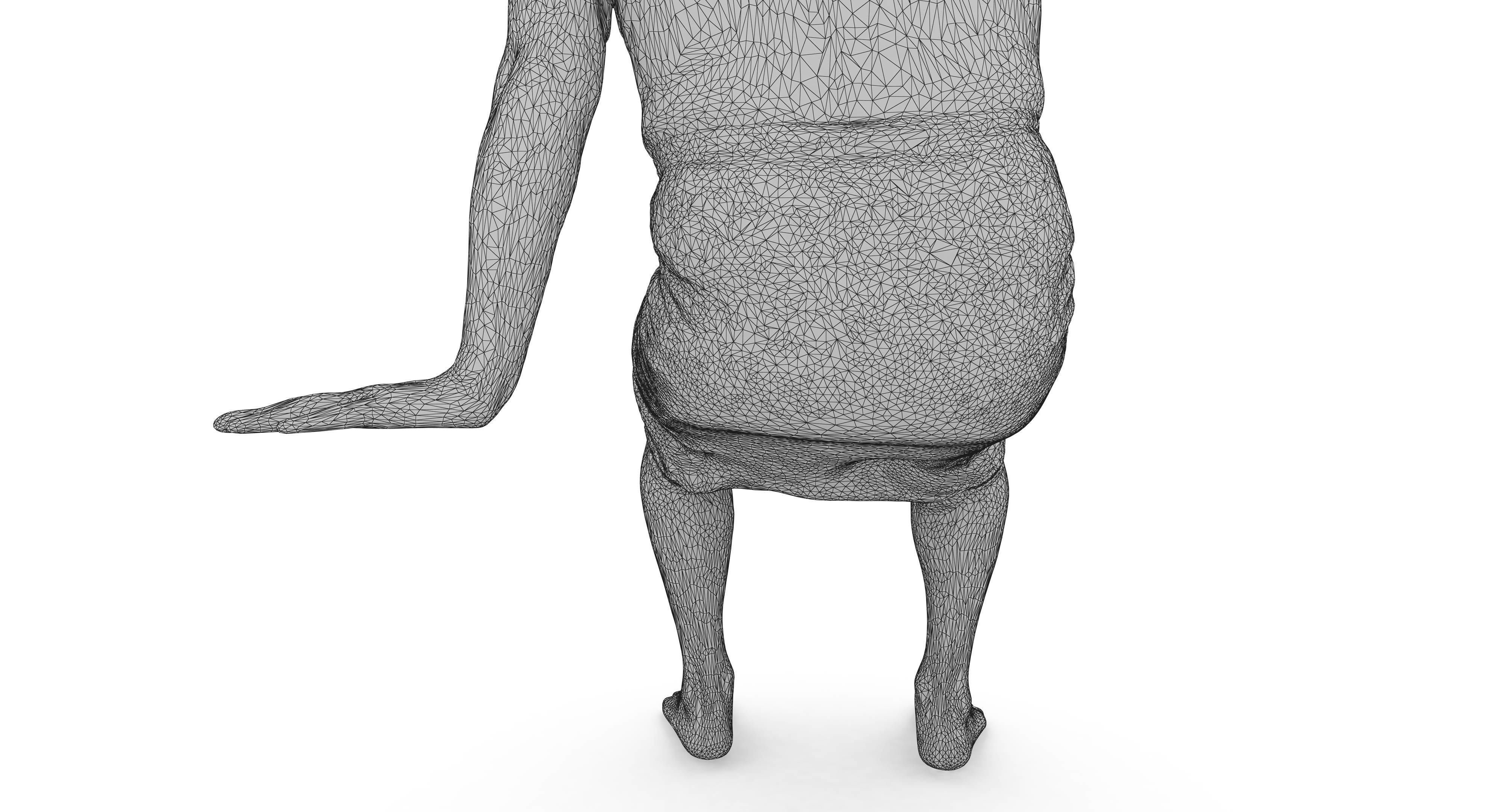 Resort People Pack Low-poly 3D model_233