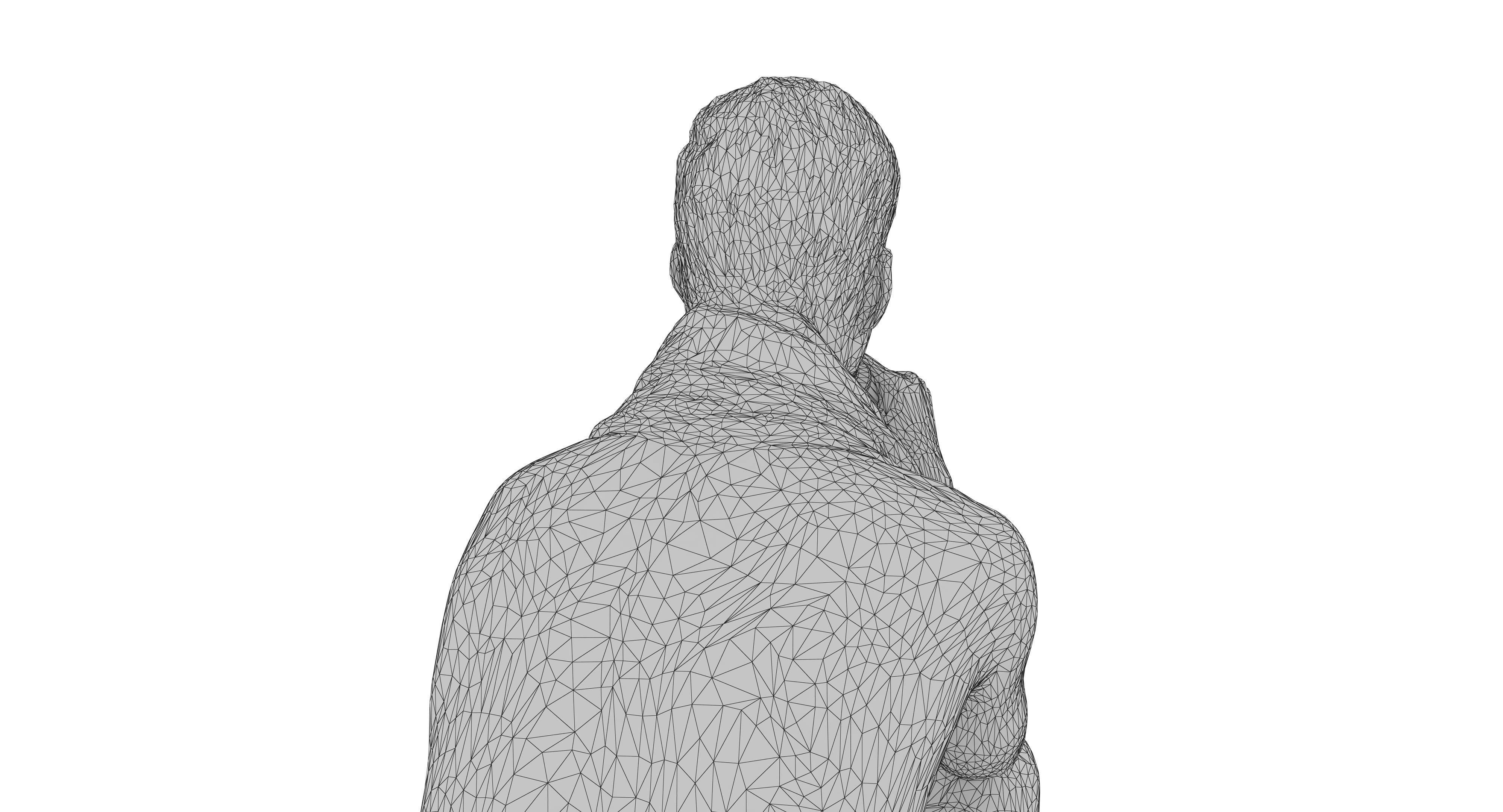 Resort People Pack Low-poly 3D model_436