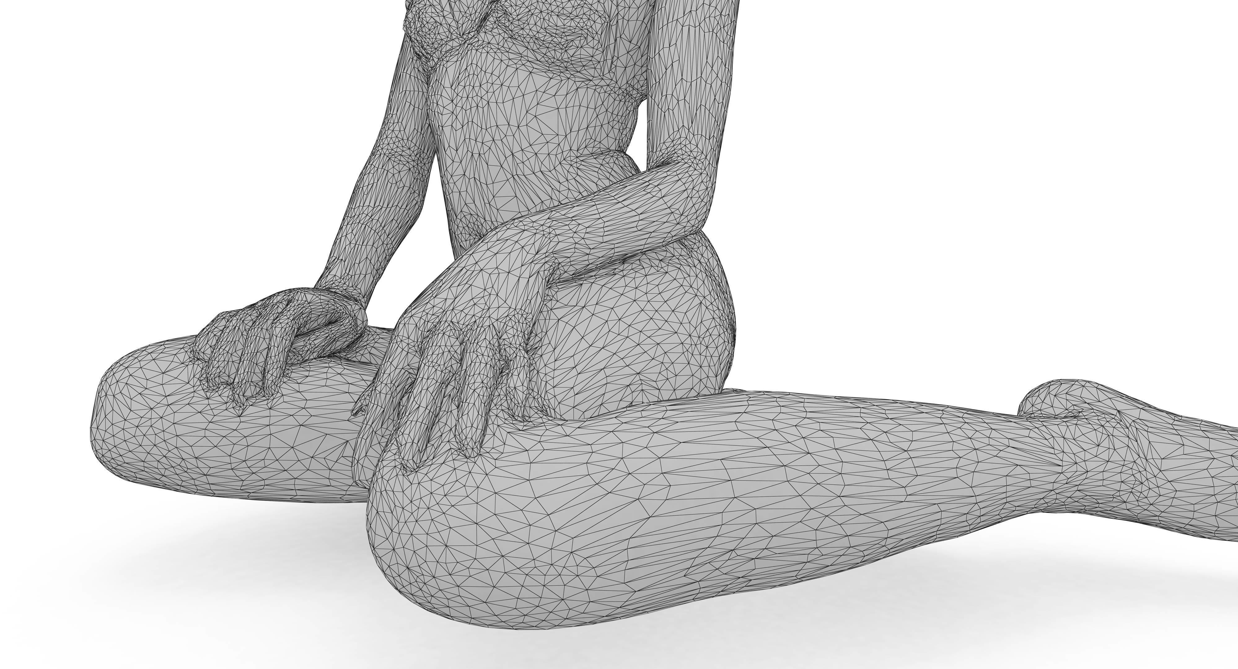 Resort People Pack Low-poly 3D model_377