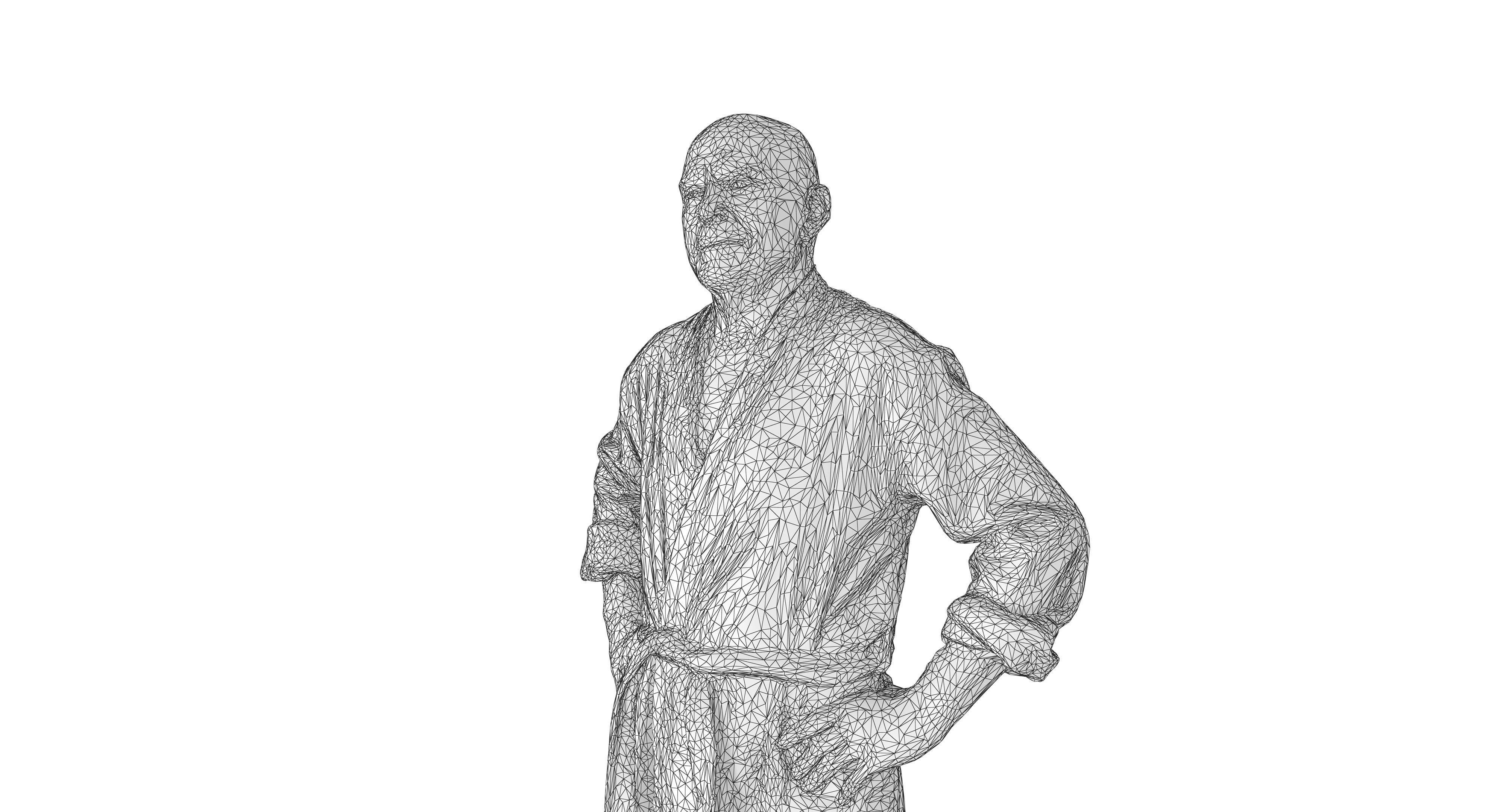 Resort People Pack Low-poly 3D model_313