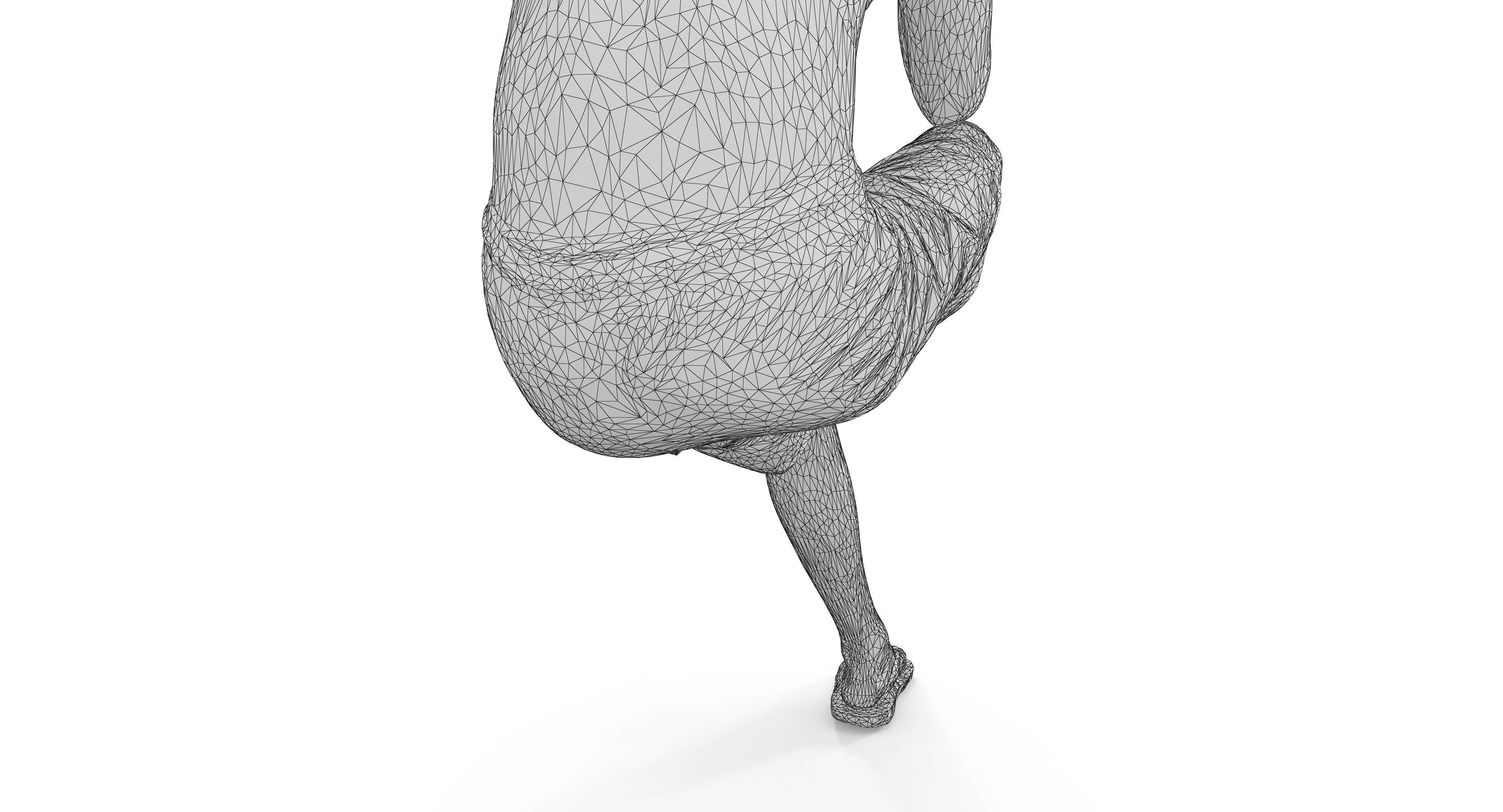 Resort People Pack Low-poly 3D model_439