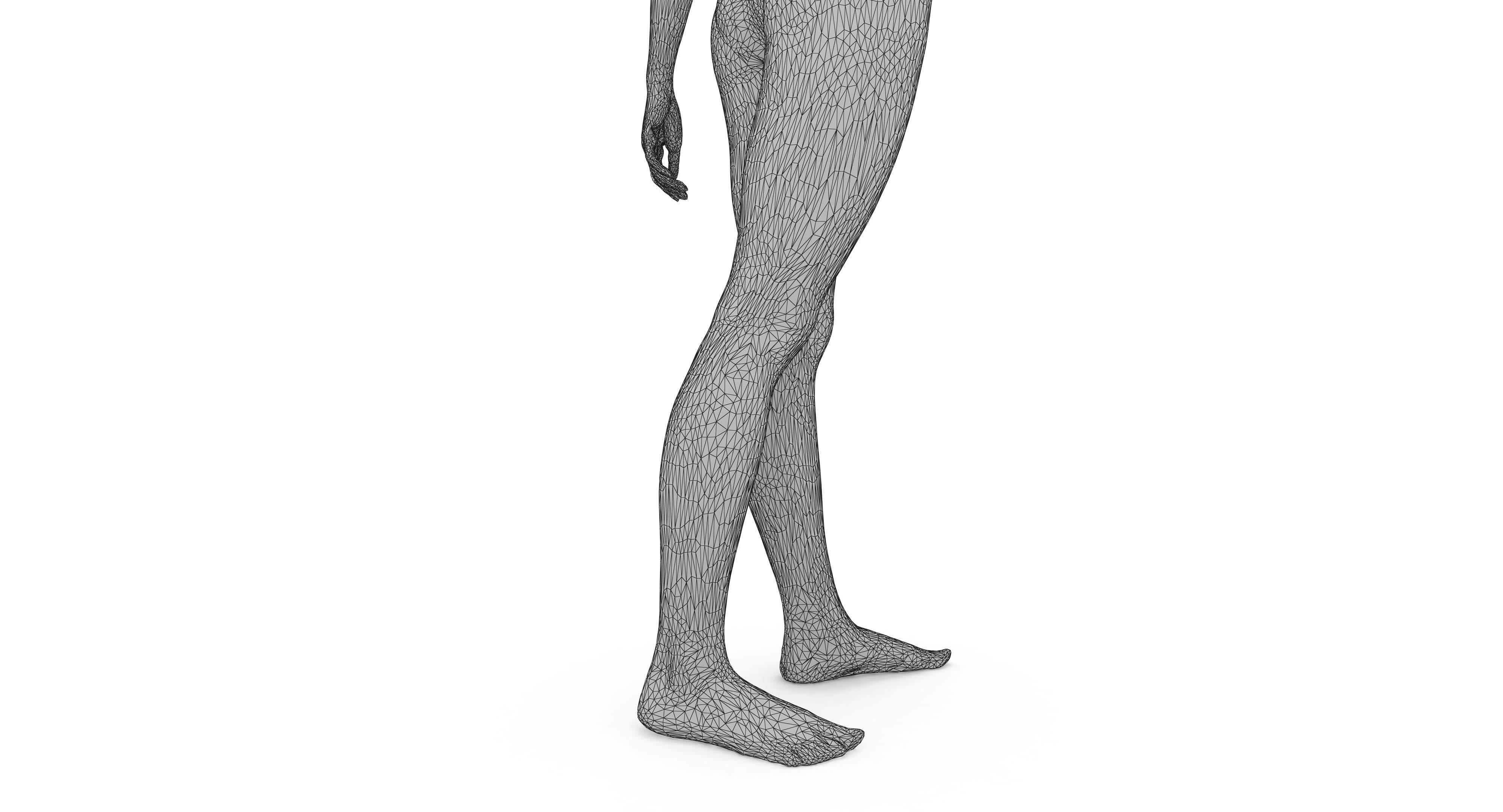 Resort People Pack Low-poly 3D model_352