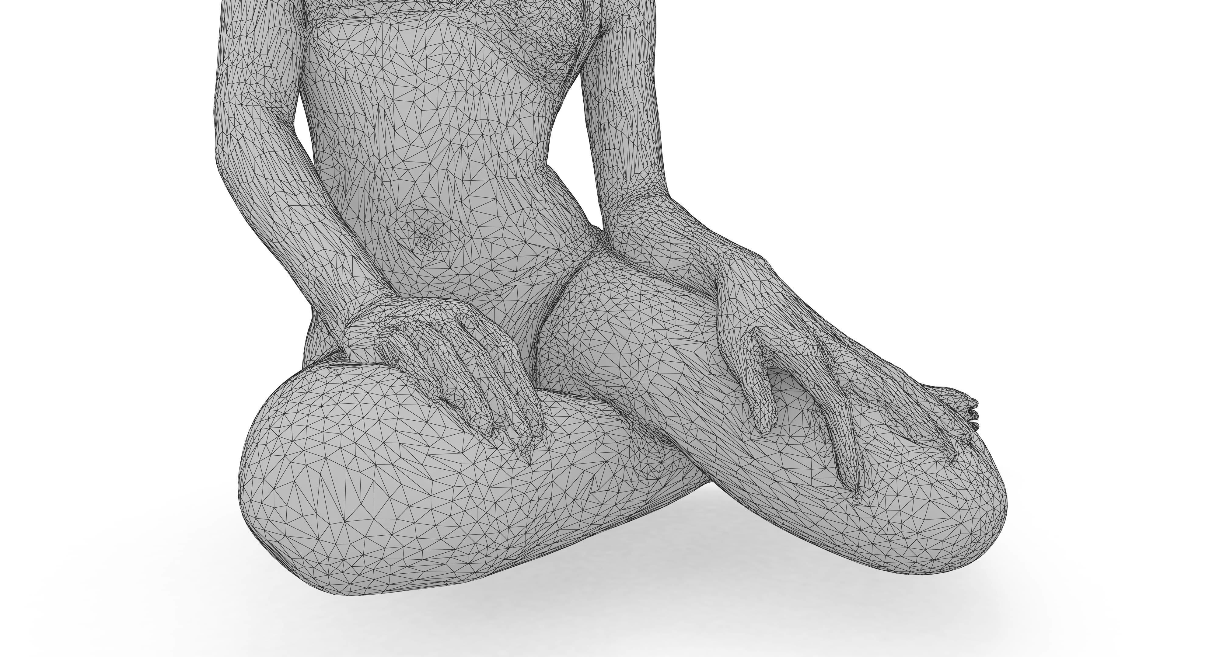 Resort People Pack Low-poly 3D model_381