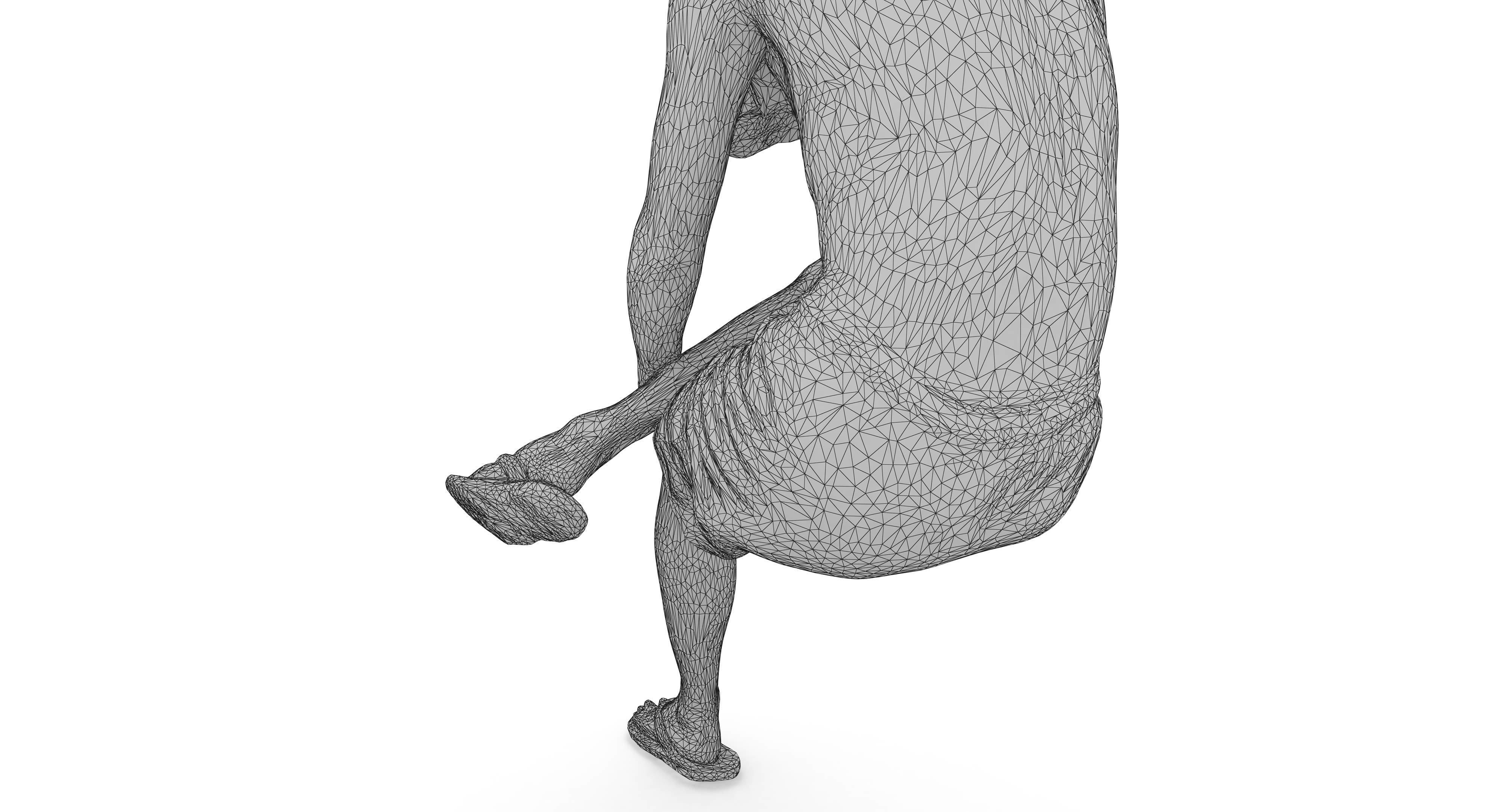 Resort People Pack Low-poly 3D model_438