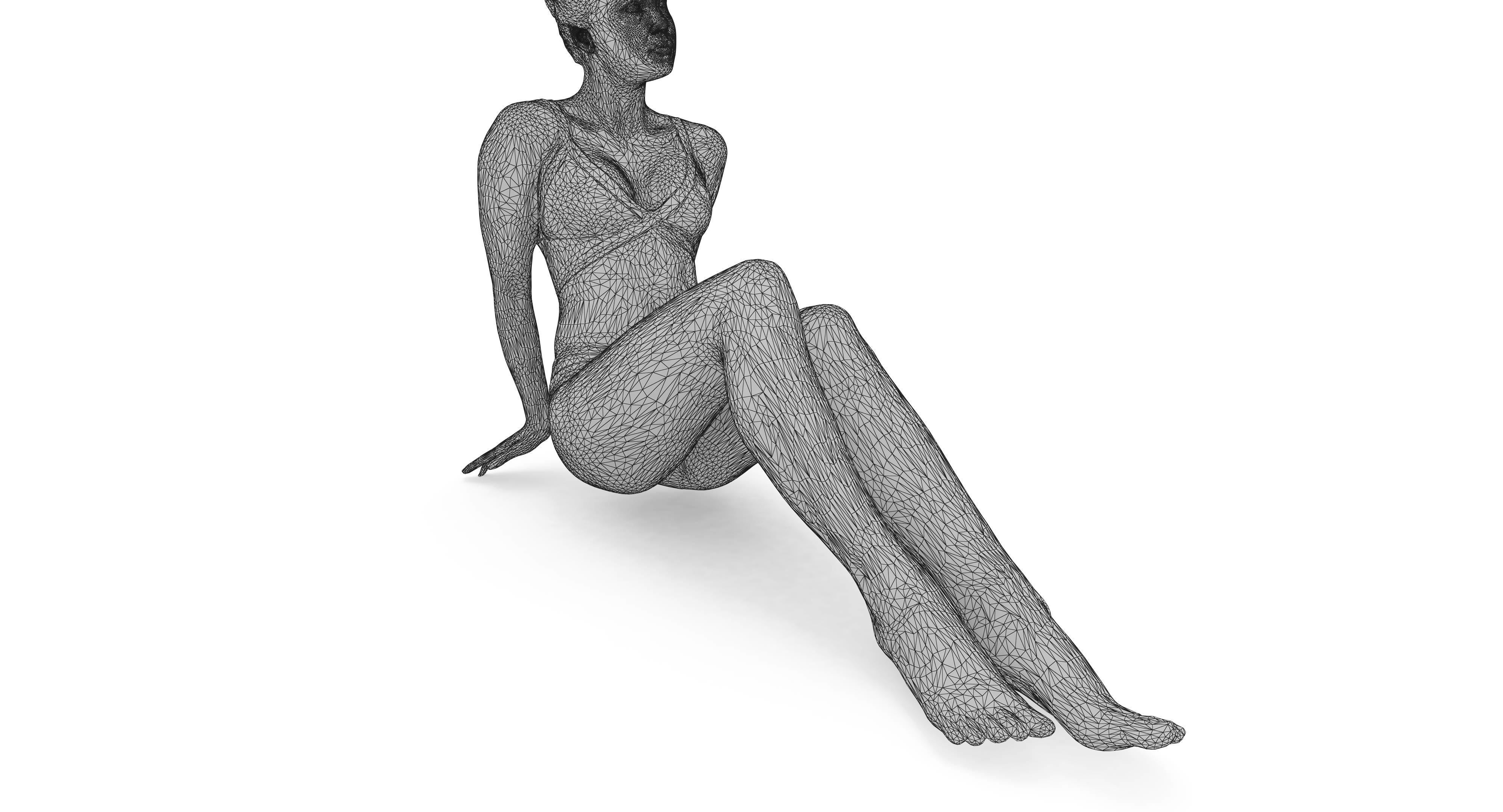 Resort People Pack Low-poly 3D model_400