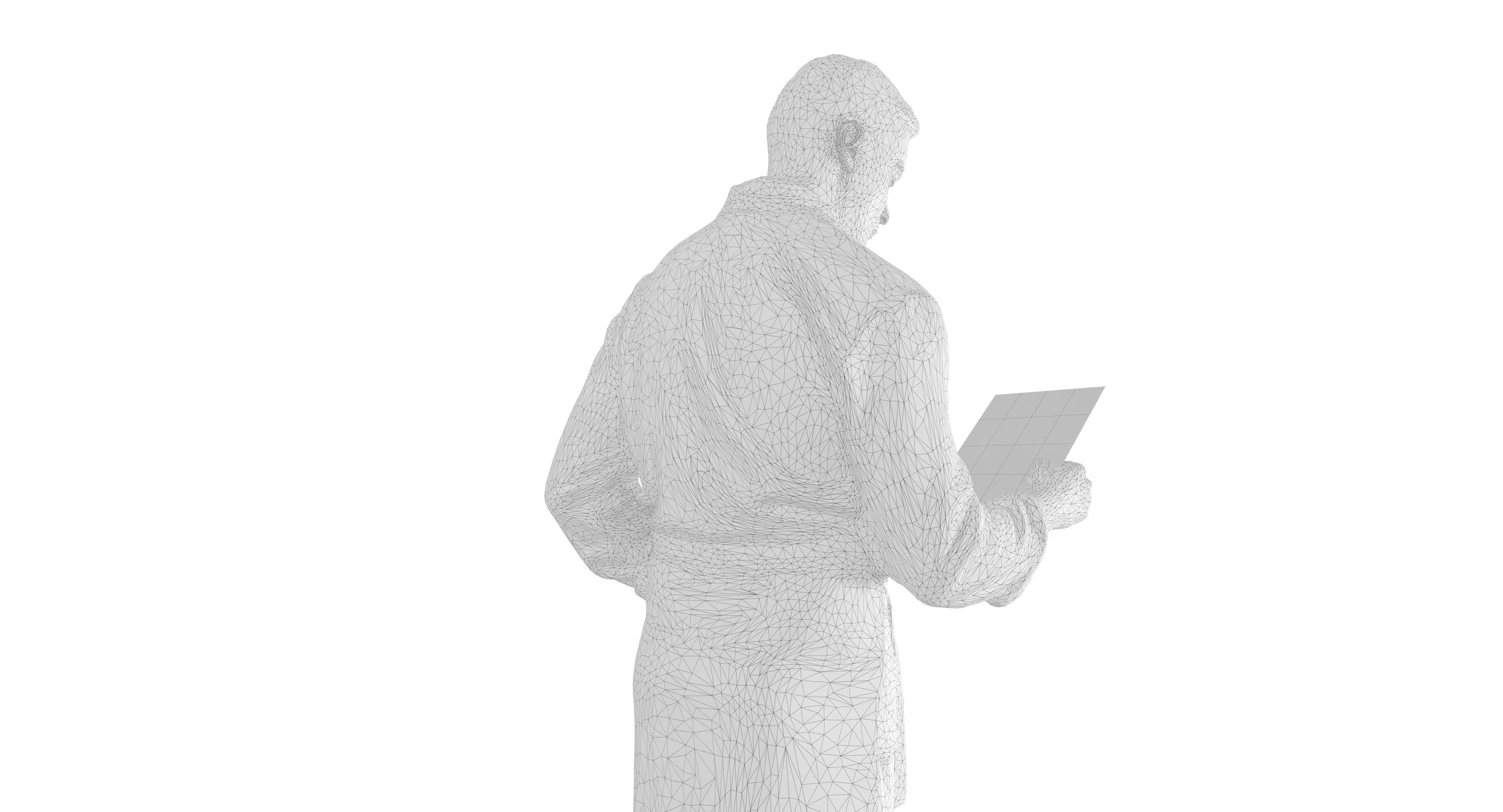 Resort People Pack Low-poly 3D model_206