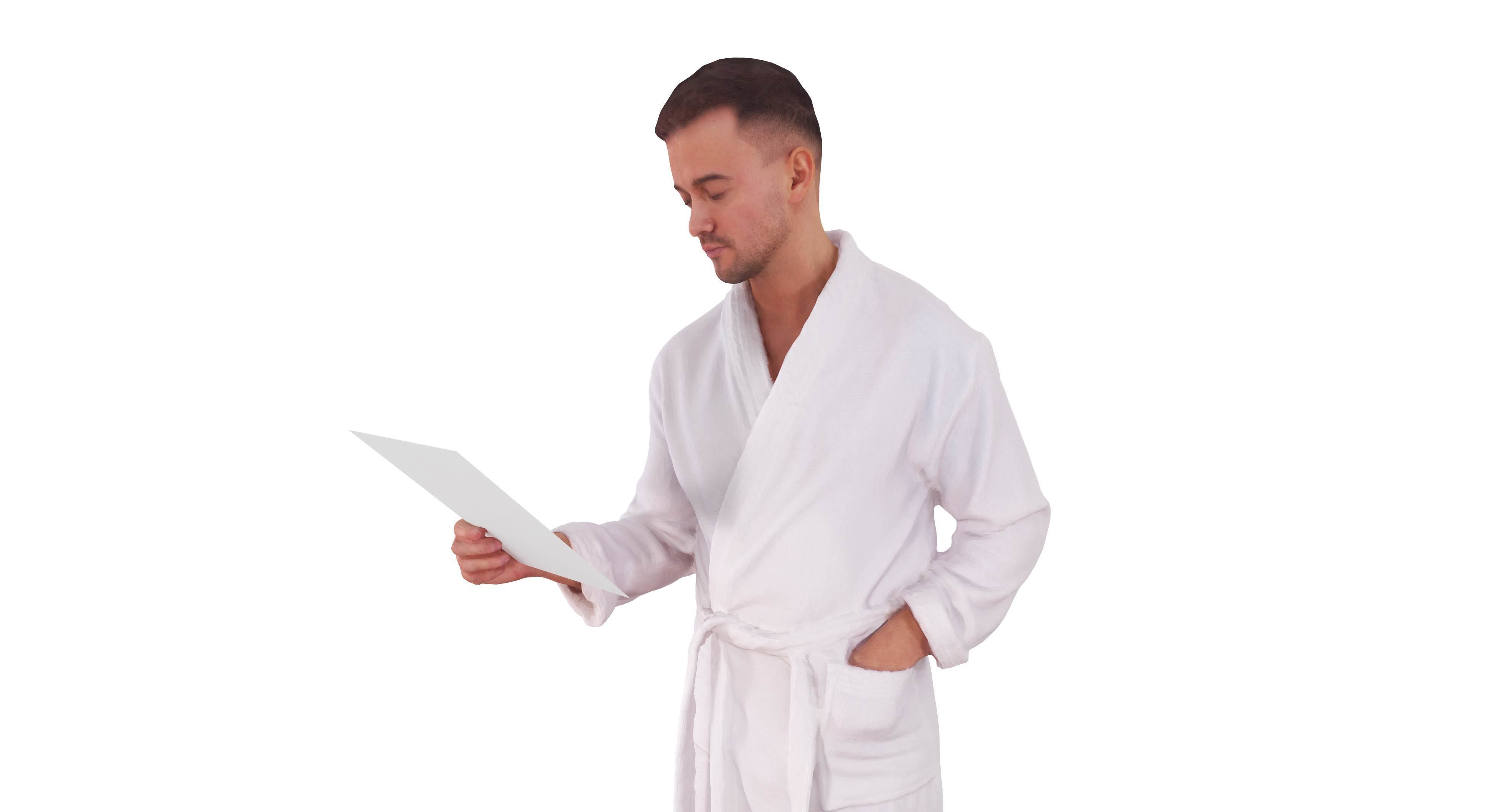 Resort People Pack Low-poly 3D model_195