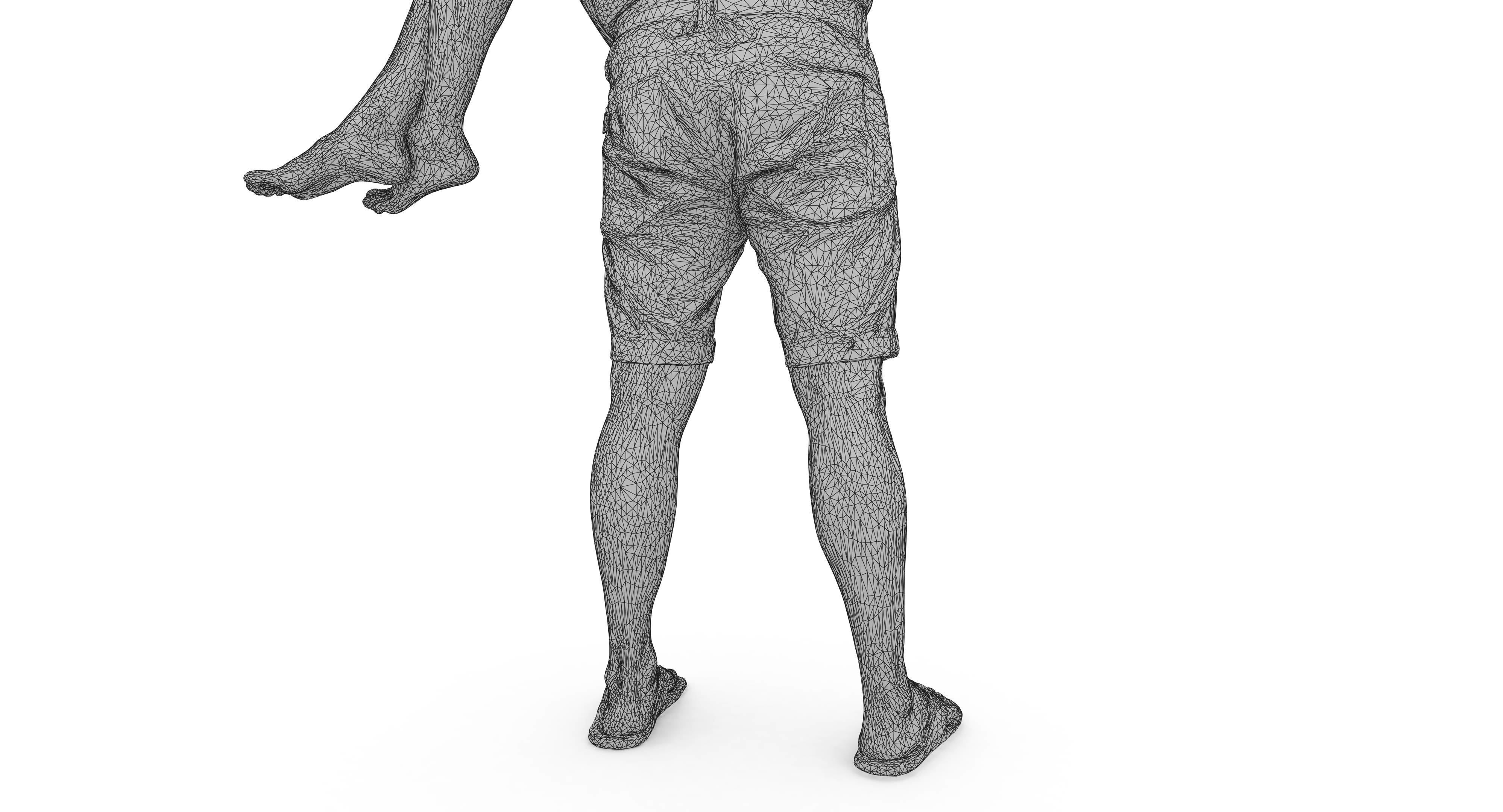 Resort People Pack Low-poly 3D model_47