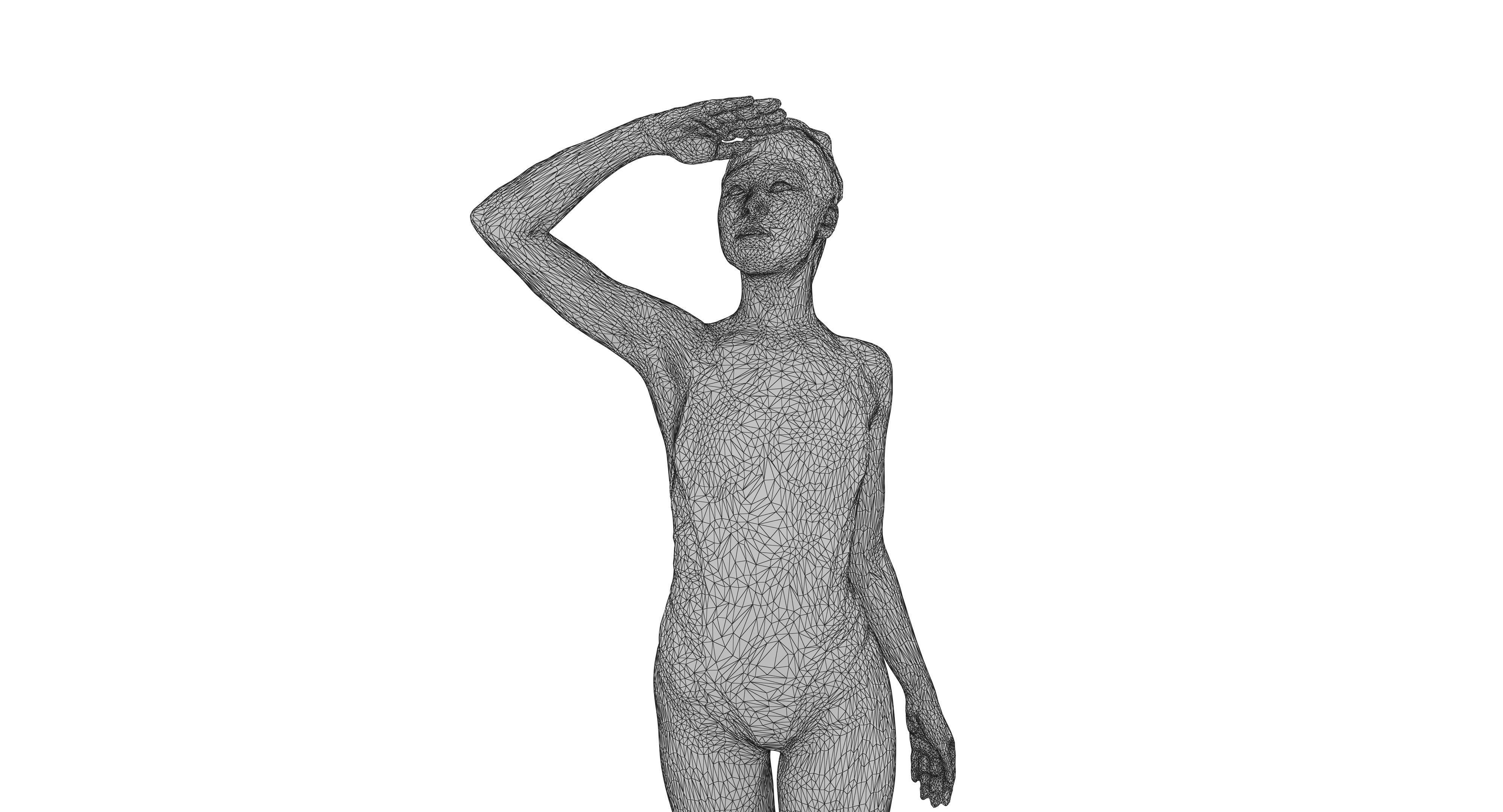 Resort People Pack Low-poly 3D model_342