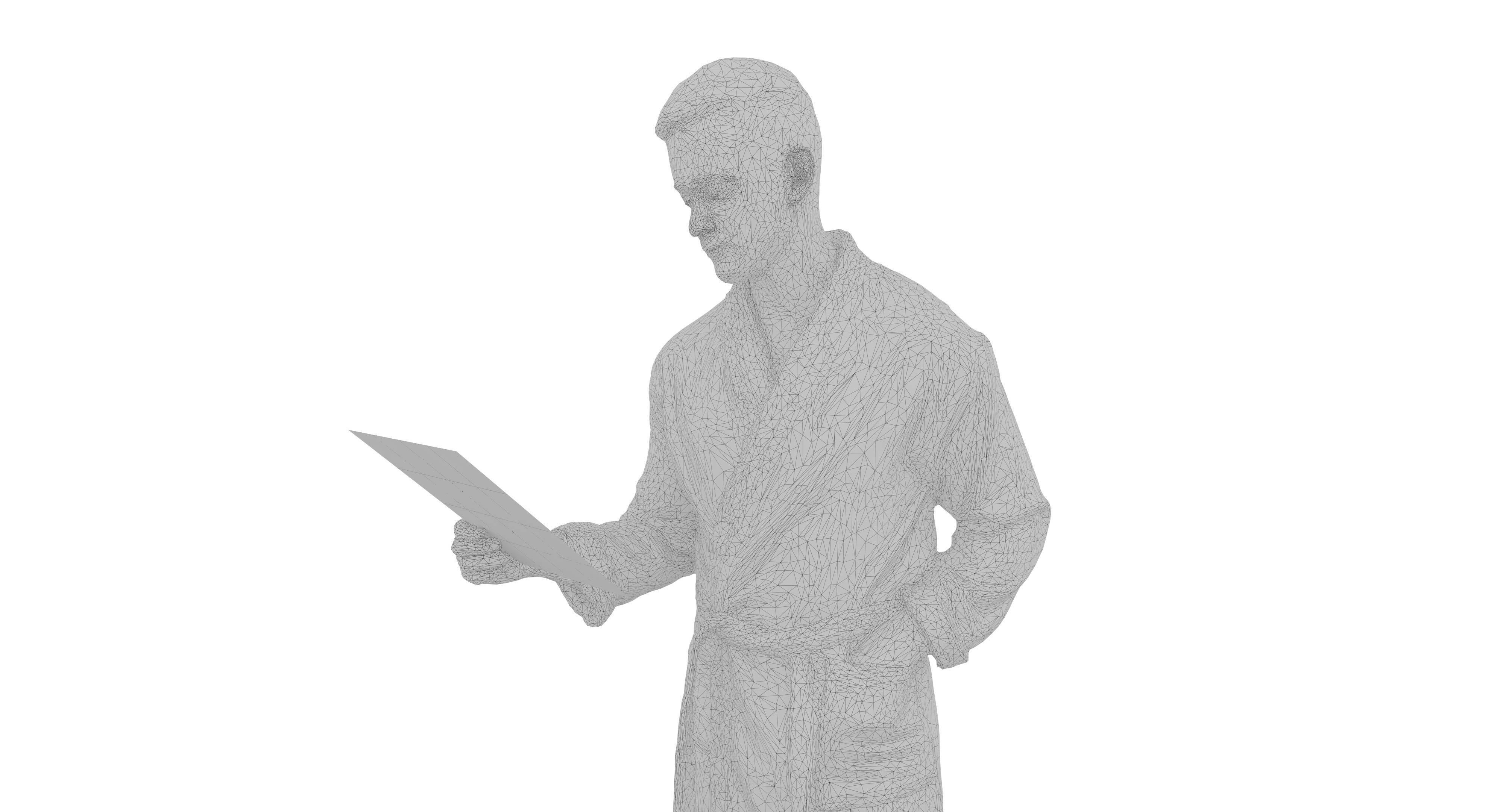 Resort People Pack Low-poly 3D model_29