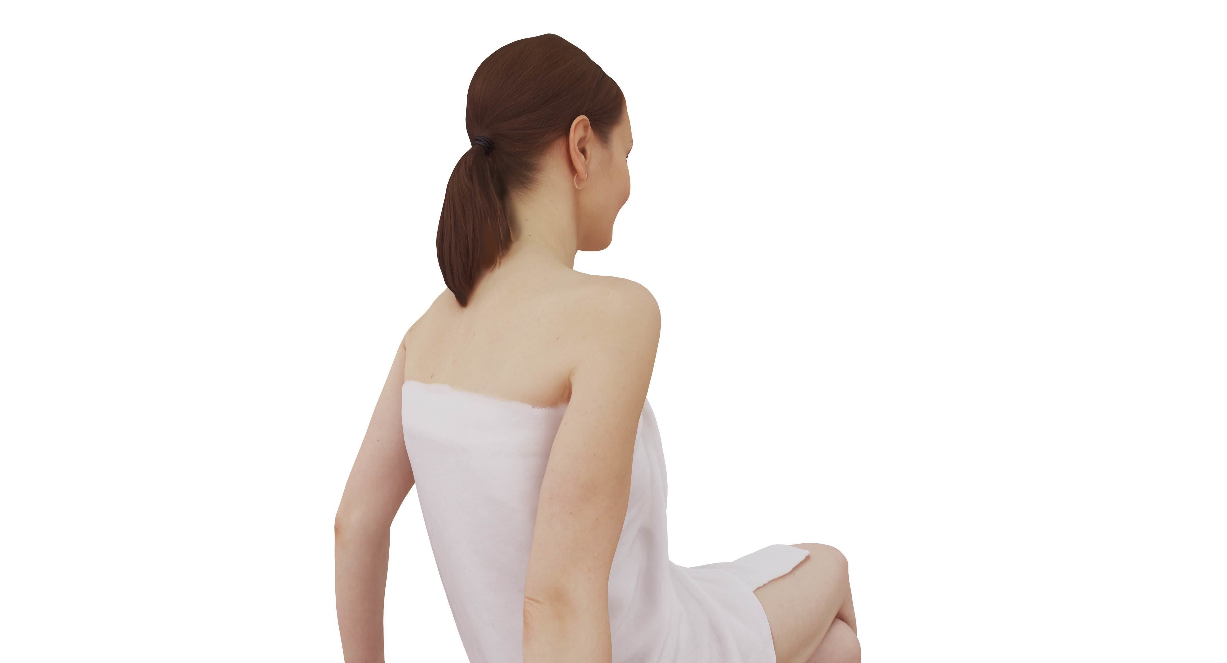 Resort People Pack Low-poly 3D model_147