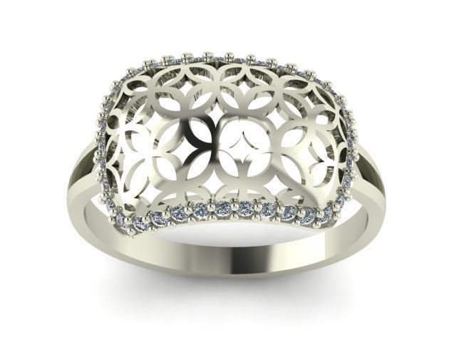 Ring T01339 3D print model_1