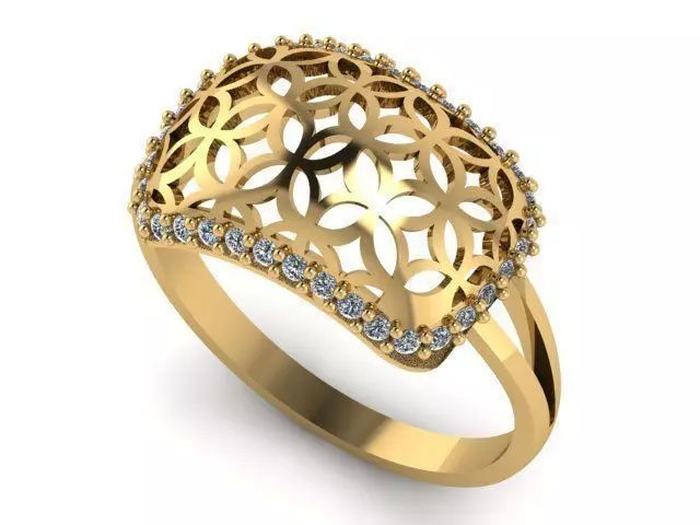 Ring T01339 3D print model_0