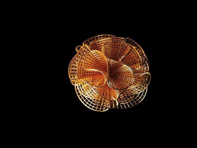 modern Fusion Pendant 3D print model