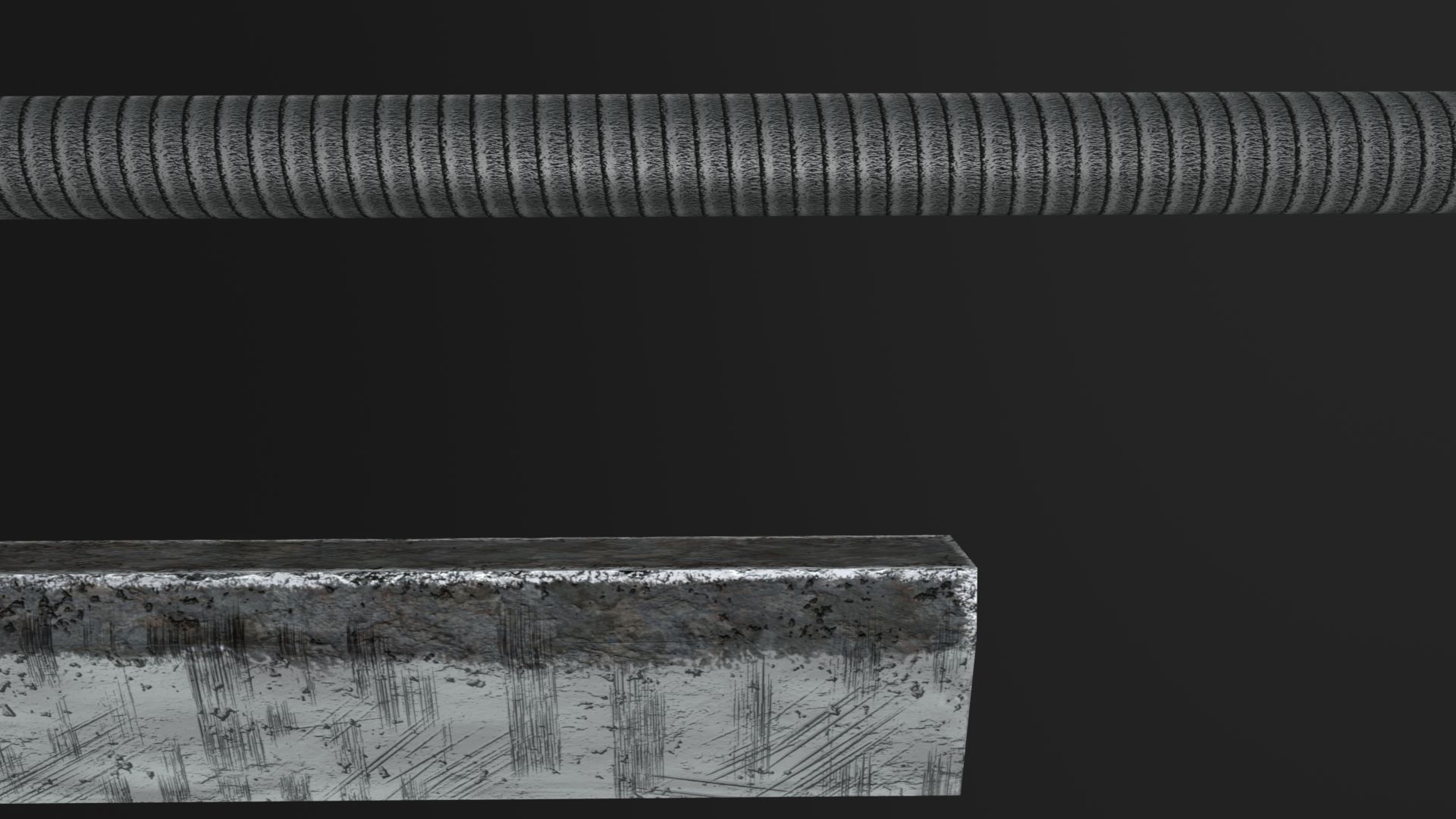 One hit sword Low-poly 3D model_29