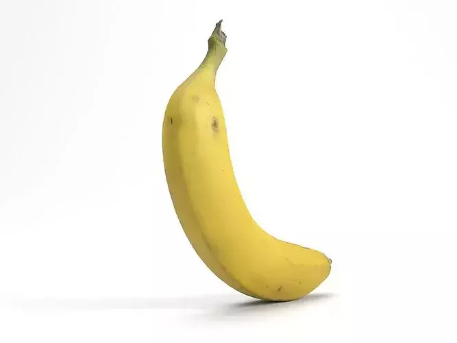 Photorealistic Banana 3D Scan 3D model 4