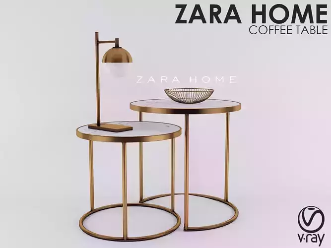 Zara Home - ABLE MARBLE GOLD NEST