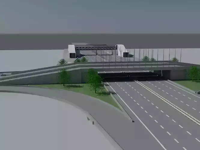 bridge road with over it