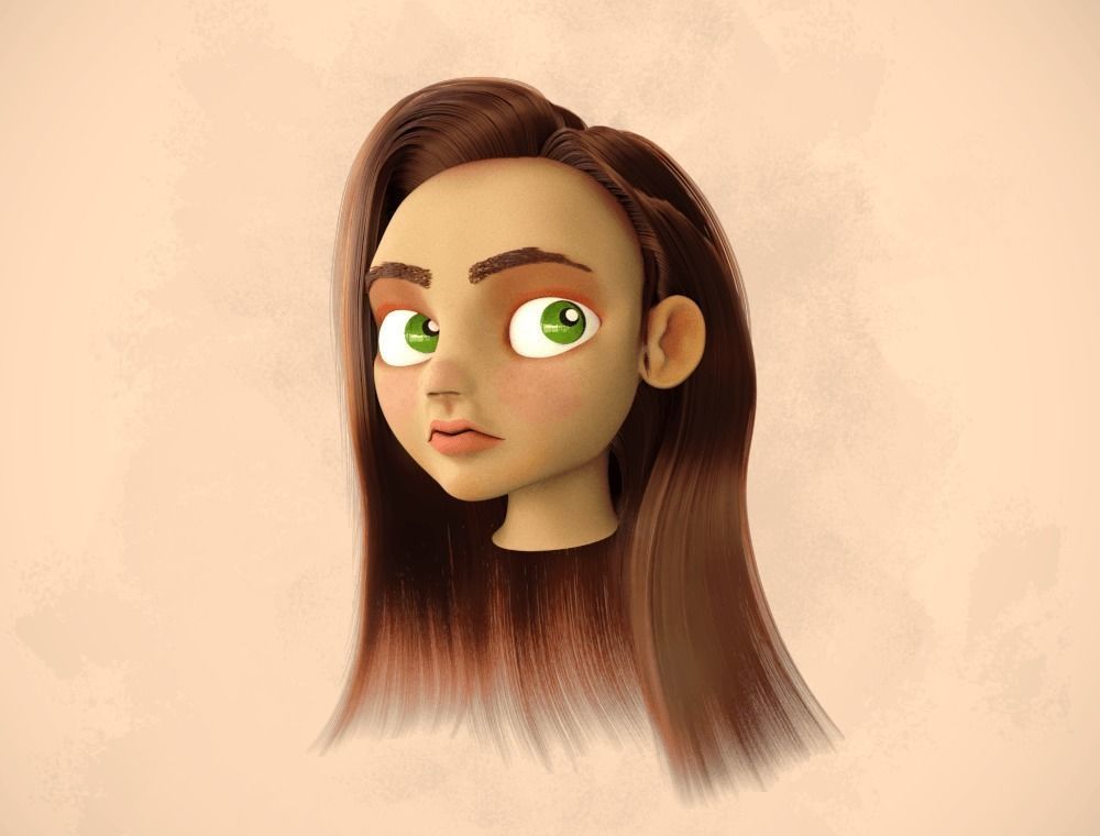 Girl Head