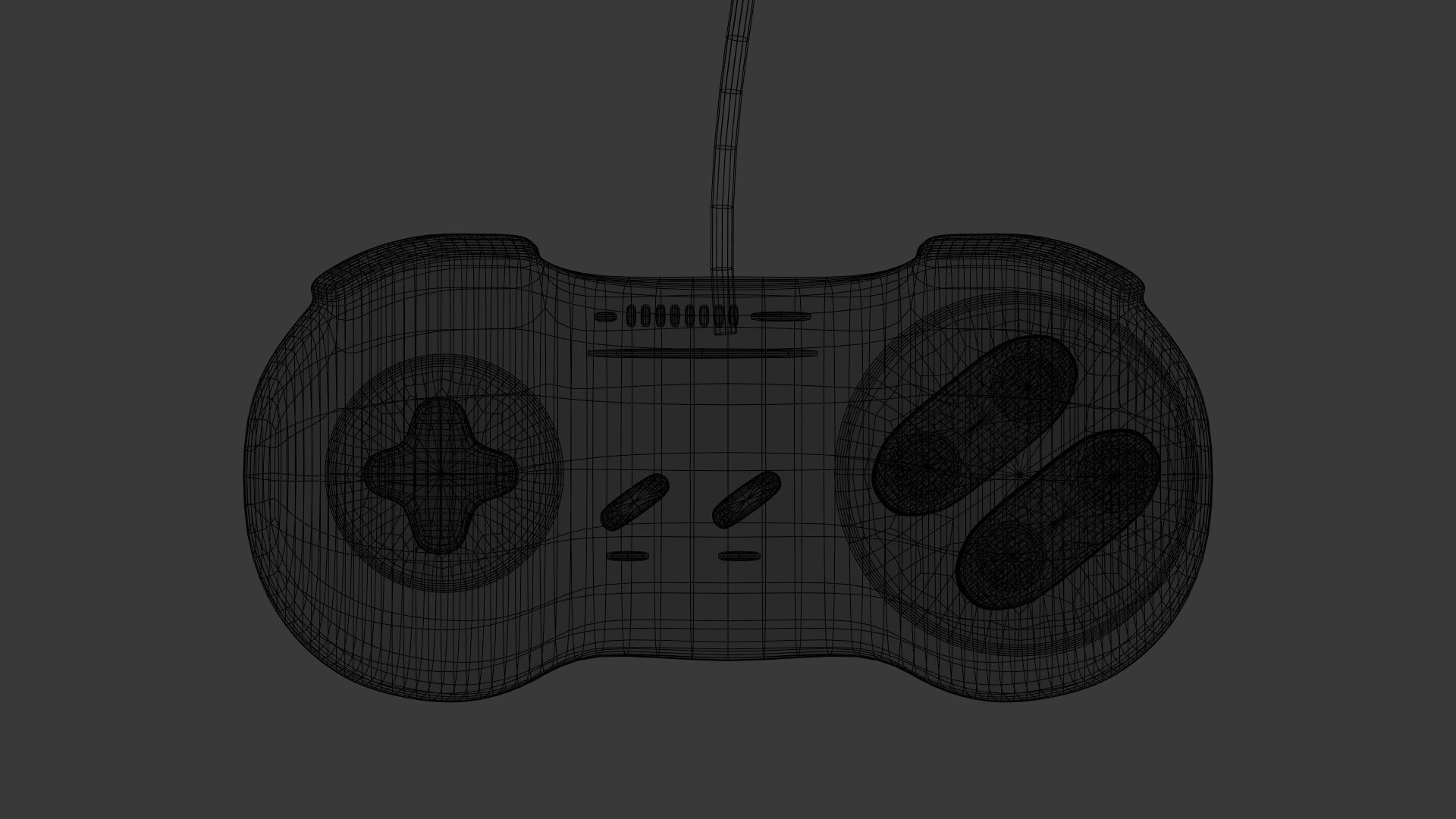 Gameplay apple mouse Low-poly 3D model_6