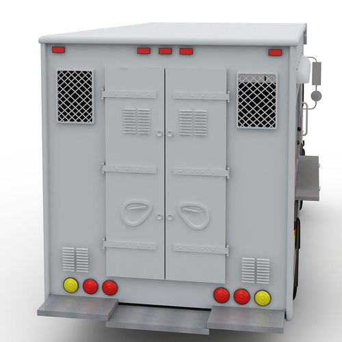 Ice Cream Truck 3D model 5