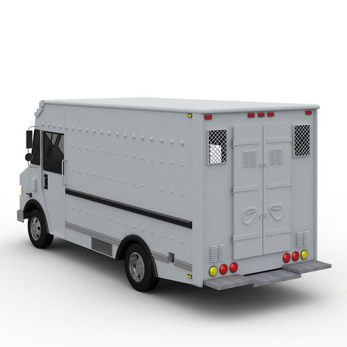 Ice Cream Truck 3D model 3