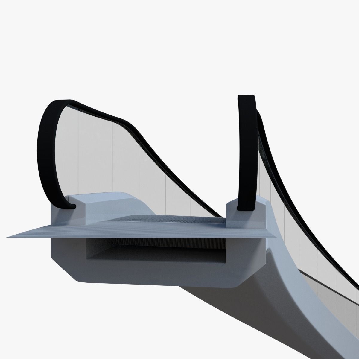 Spiralator - curved escalator 3D model_5