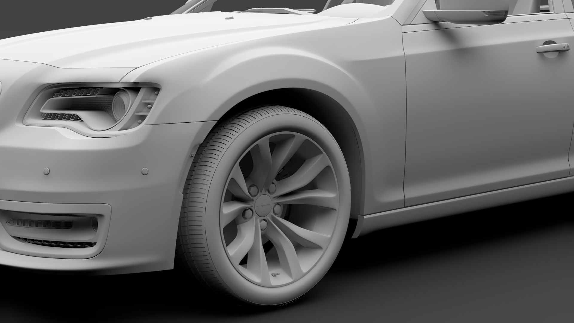Chrysler 300 SRT LX2 2018 3D model_16