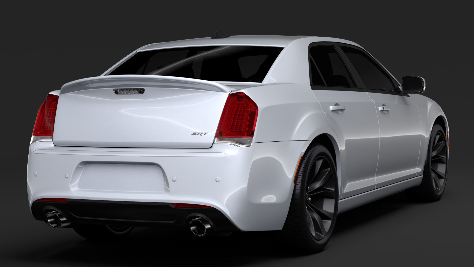 Chrysler 300 SRT LX2 2018 3D model_2
