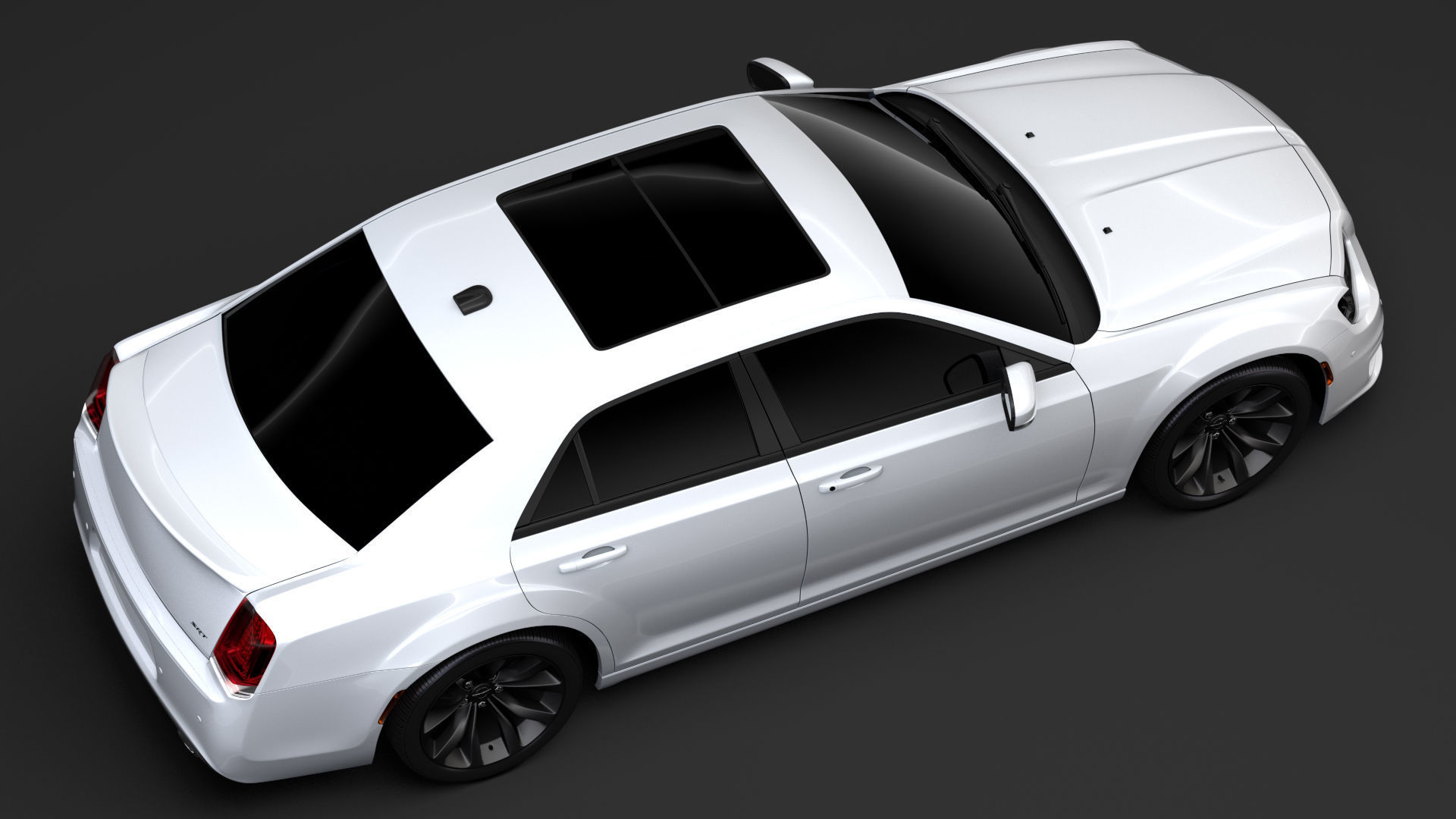 Chrysler 300 SRT LX2 2018 3D model_11