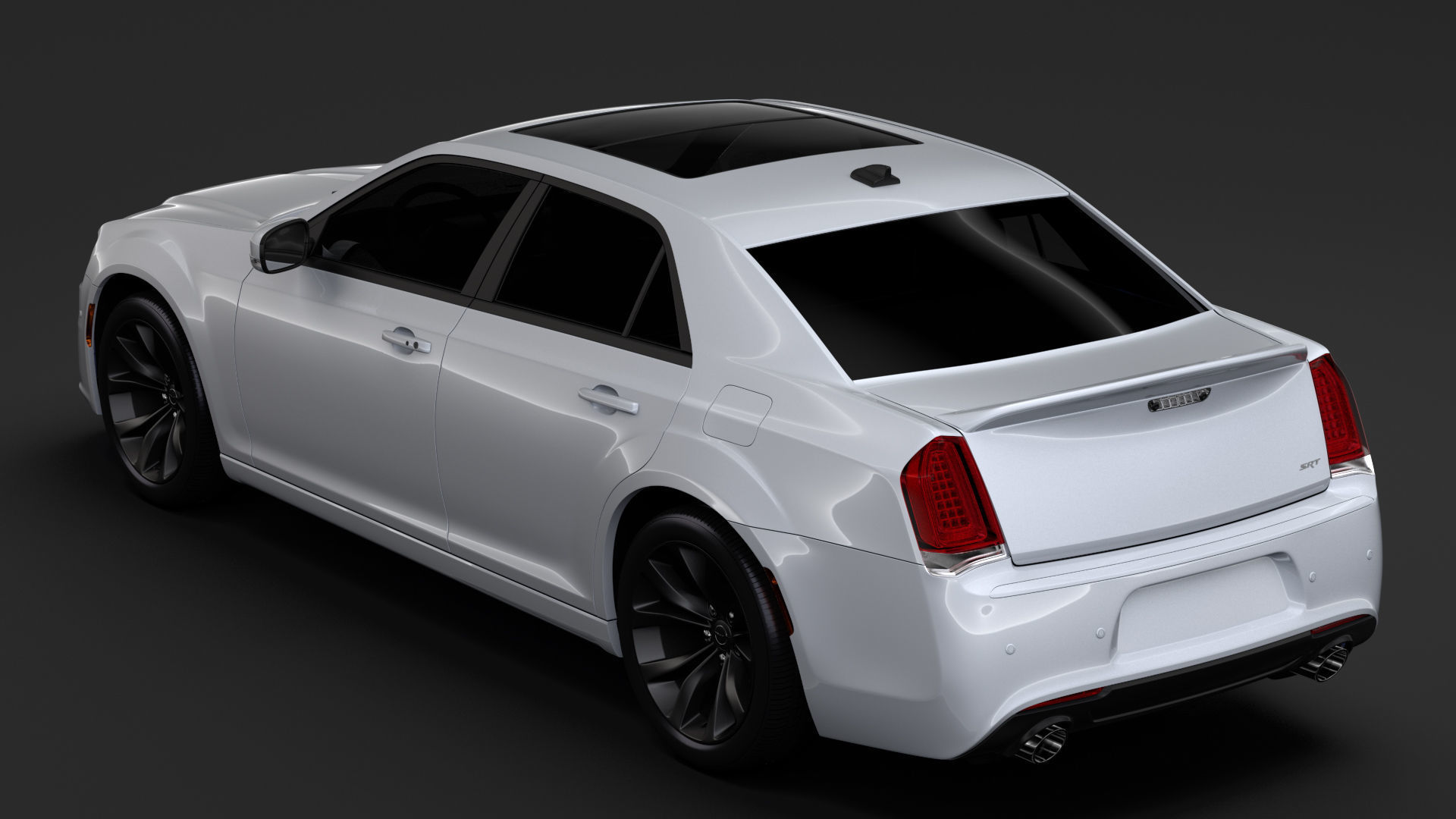 Chrysler 300 SRT LX2 2018 3D model_7
