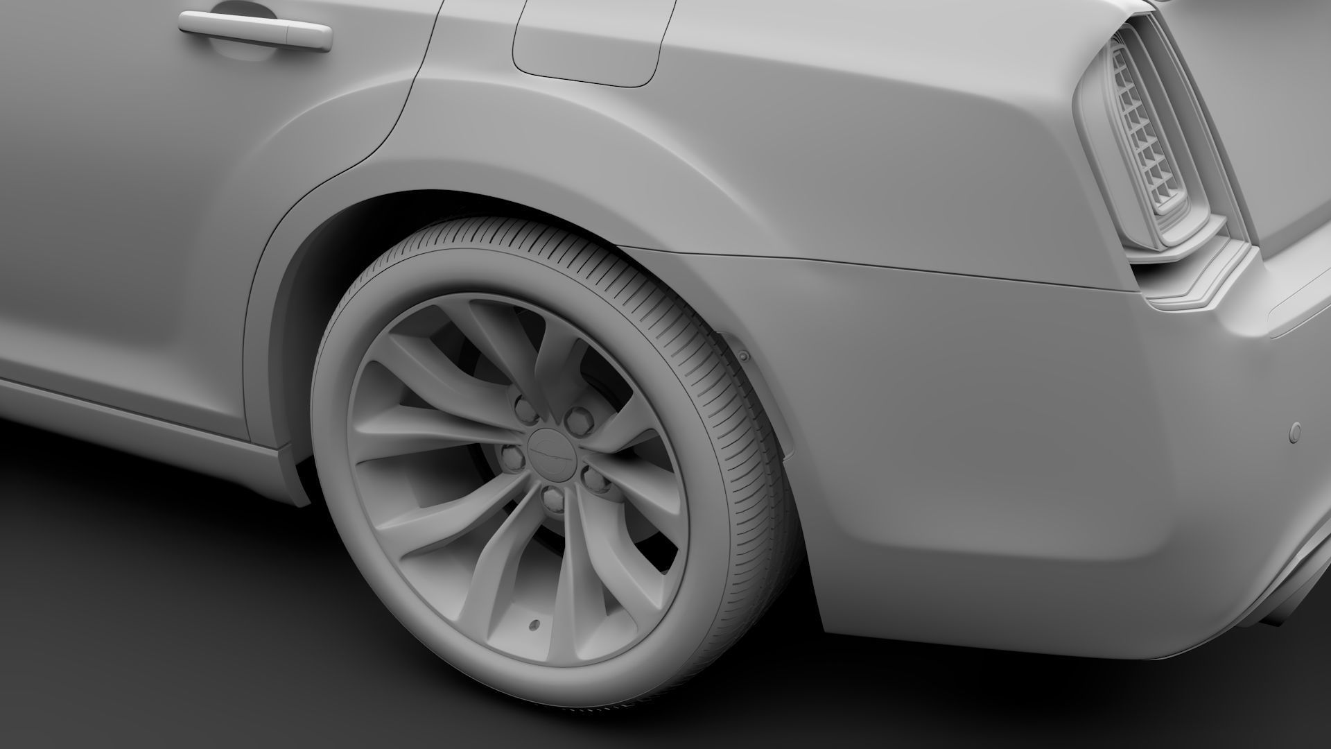 Chrysler 300 SRT LX2 2018 3D model_14