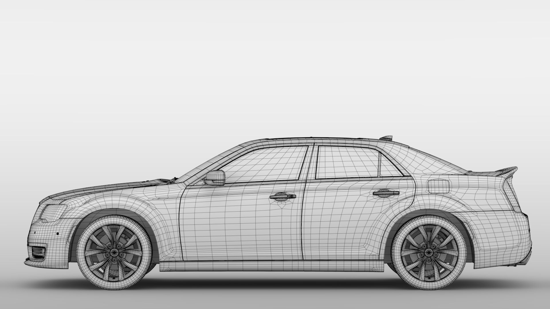 Chrysler 300 SRT LX2 2018 3D model_21