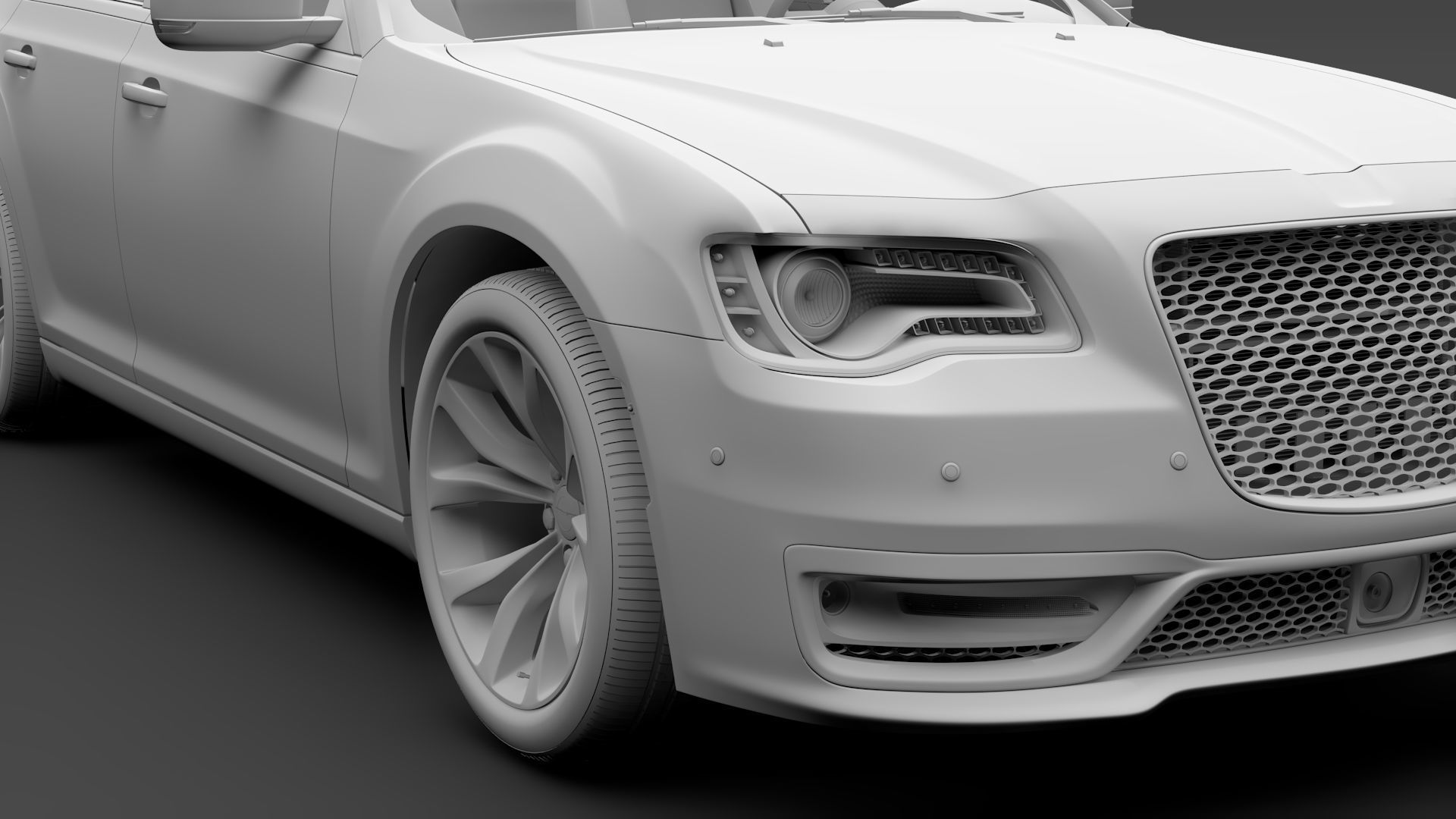Chrysler 300 SRT LX2 2018 3D model_13