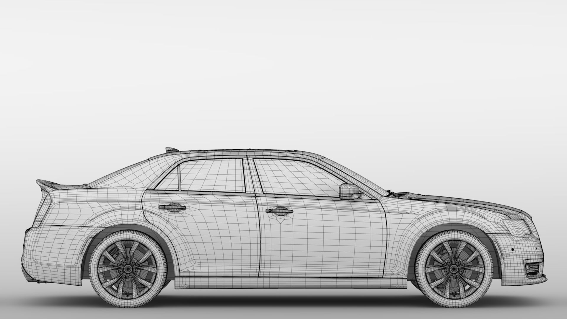 Chrysler 300 SRT LX2 2018 3D model_17