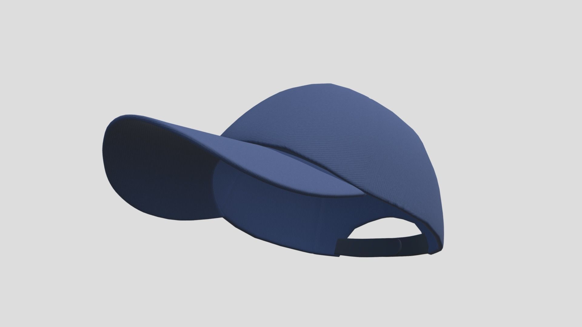 Baseball Cap 3D model_1