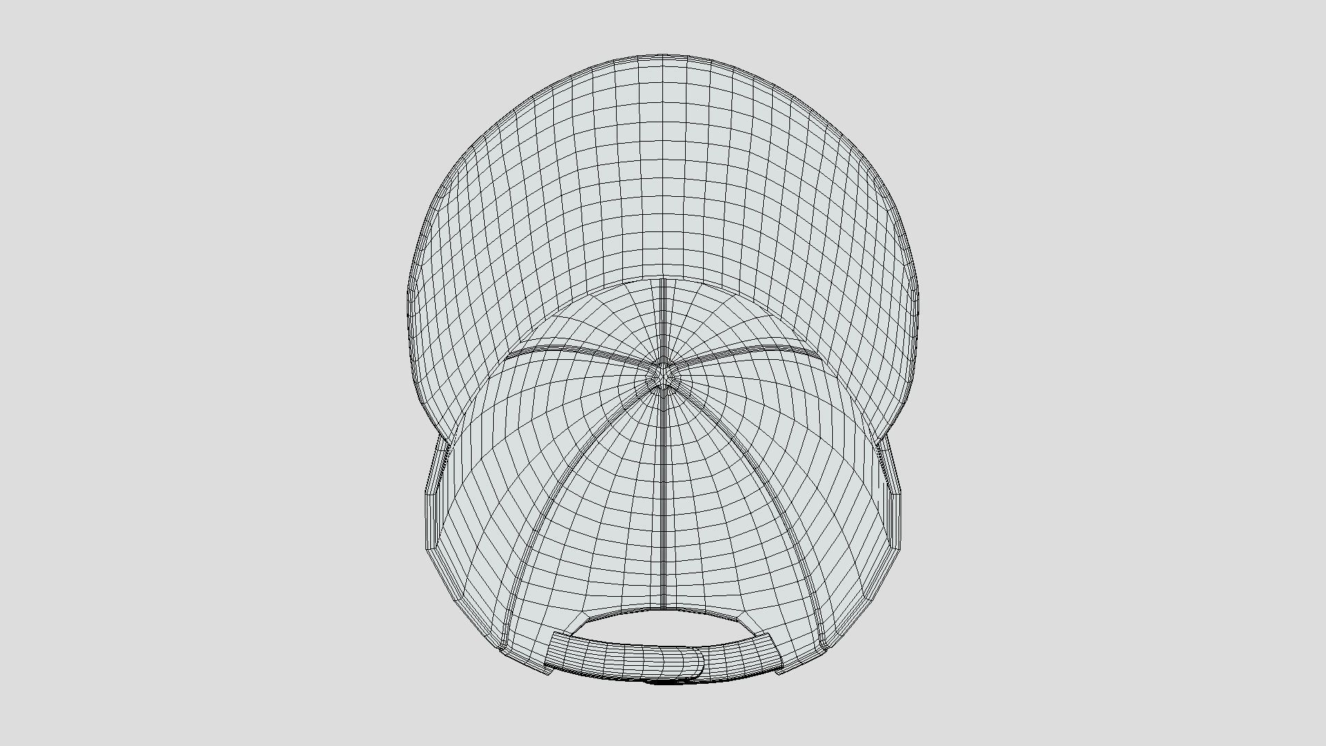 Baseball Cap 3D model_8