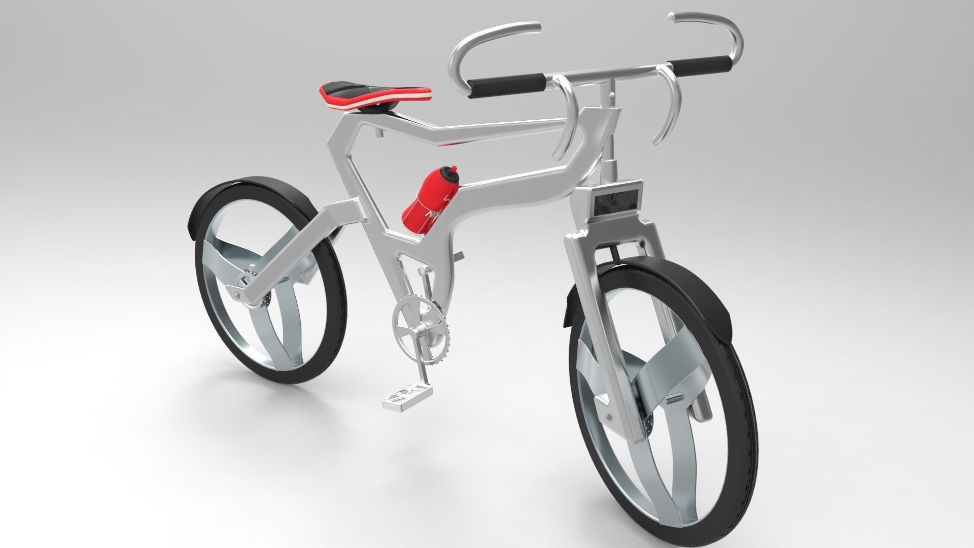 Bicycle  concept  3D model_4