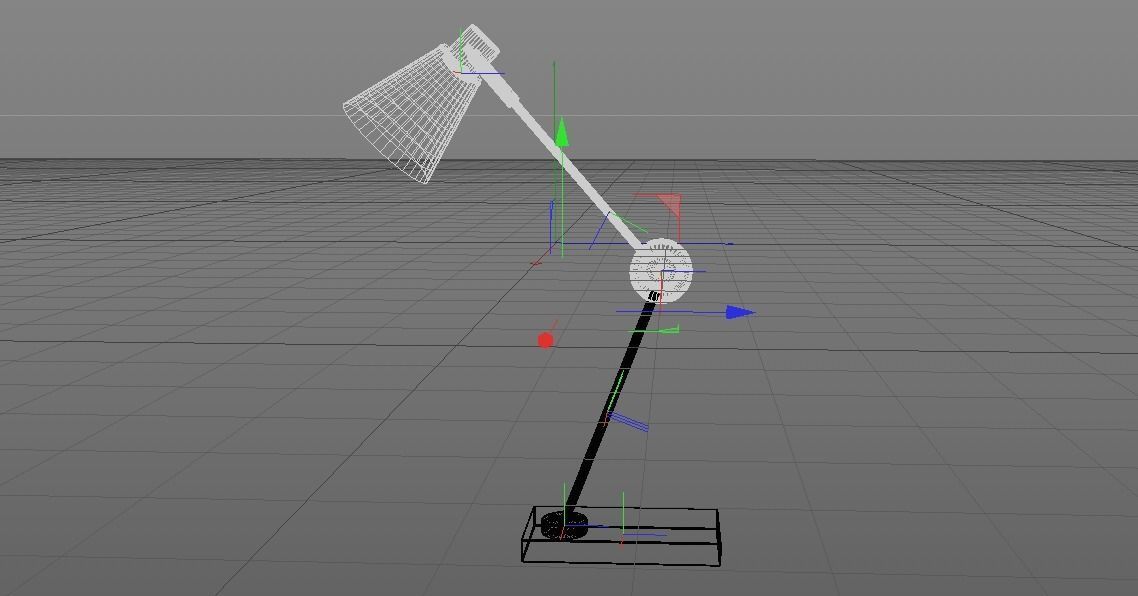 Table Lamp 3d Model Free Free low-poly 3D model_7