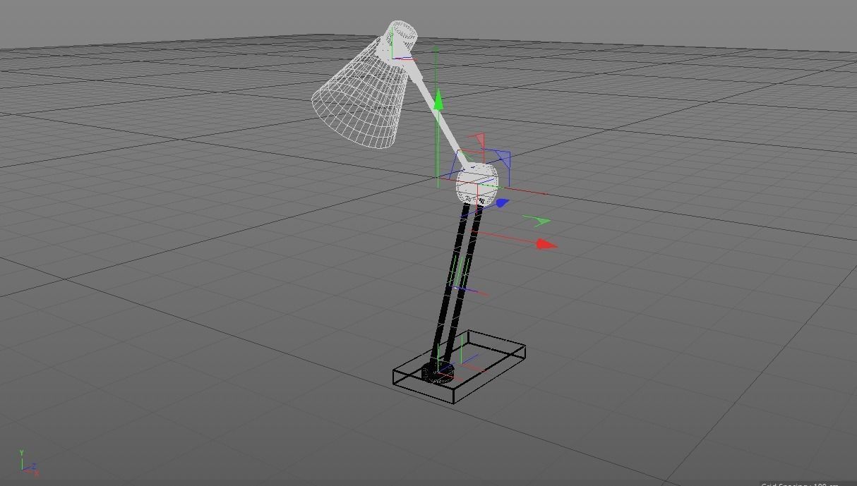 Table Lamp 3d Model Free Free low-poly 3D model_4