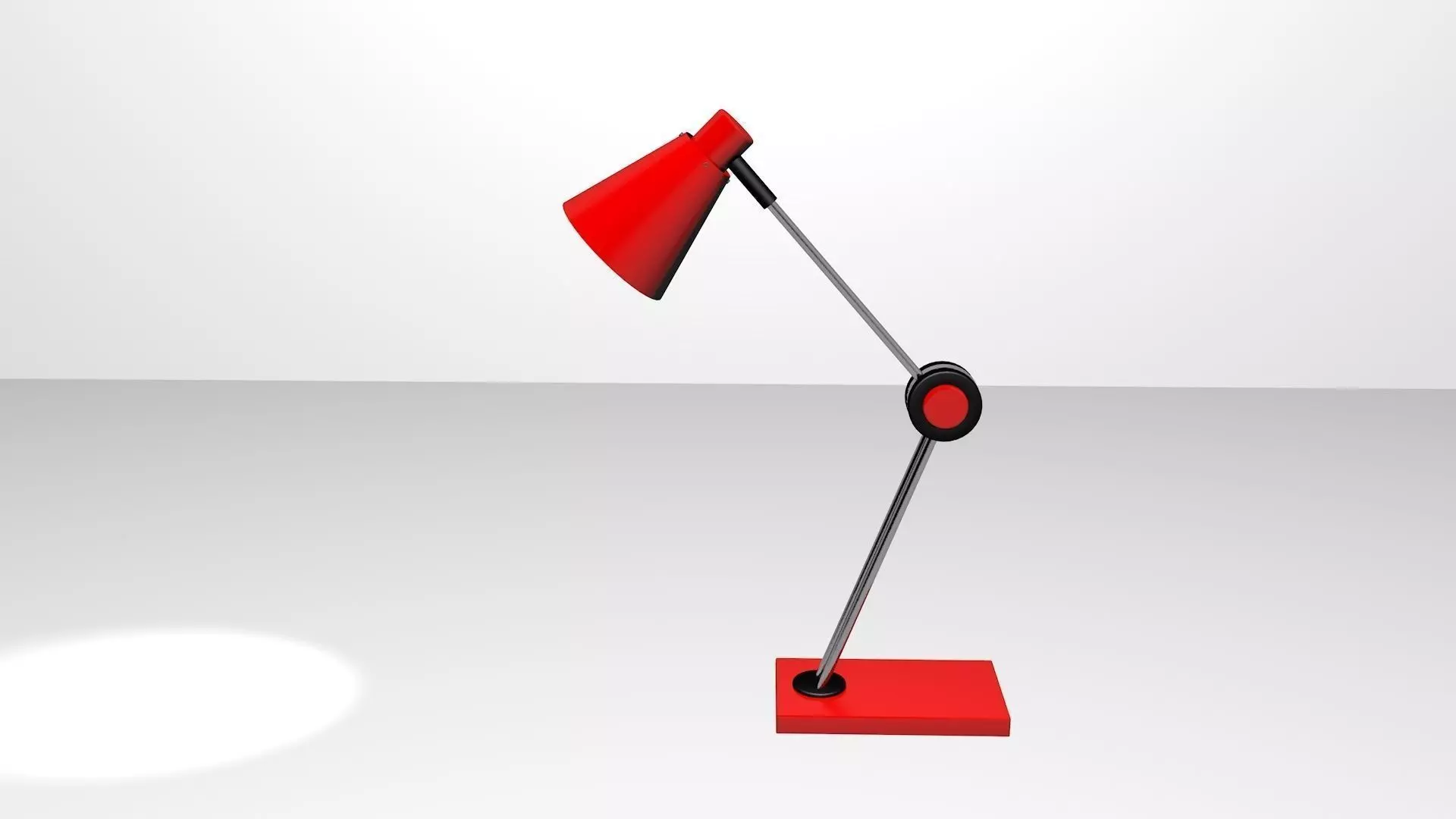 Table Lamp 3d Model Free Free low-poly 3D model_0