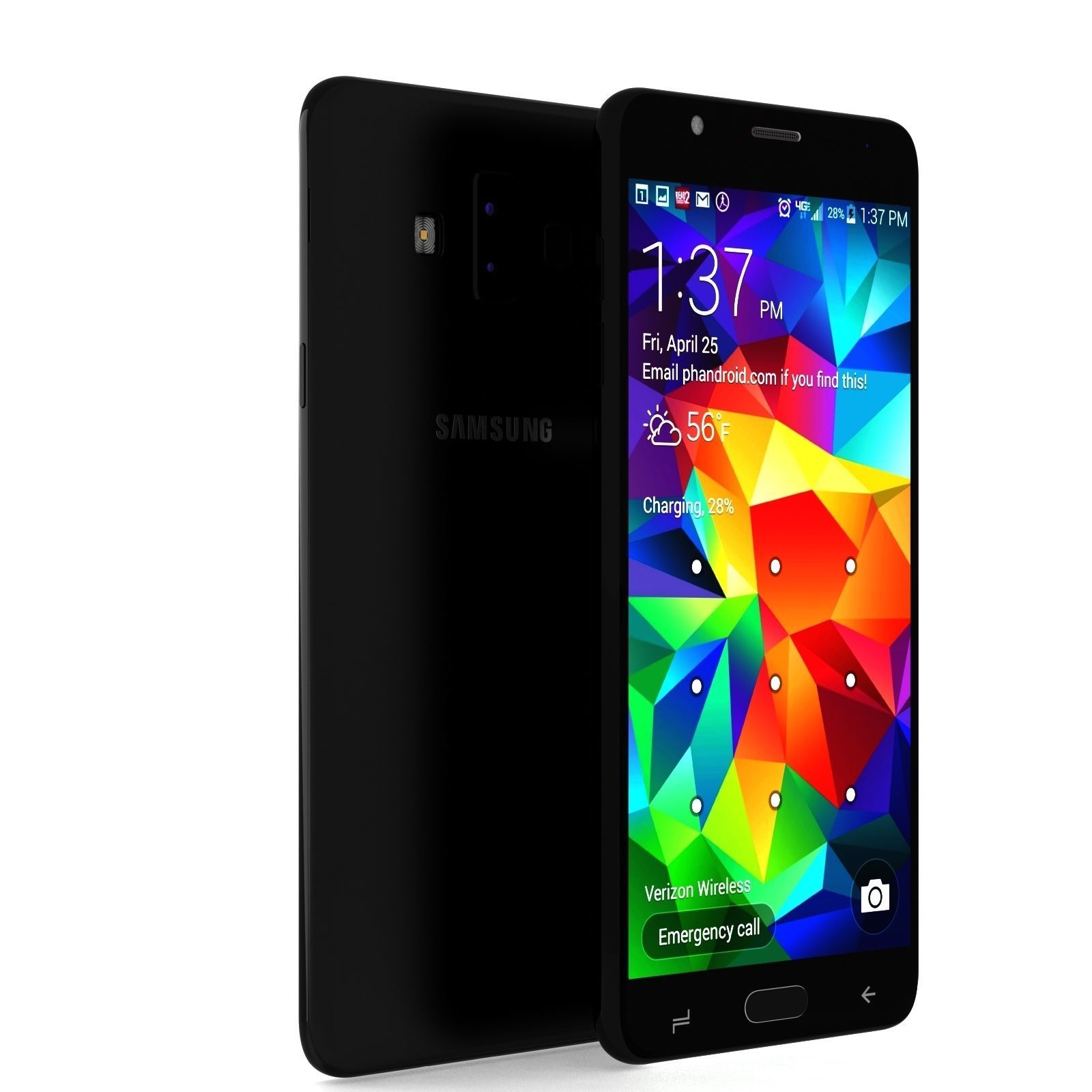 Samsung Galaxy 7 Duo 2018 3D model_5