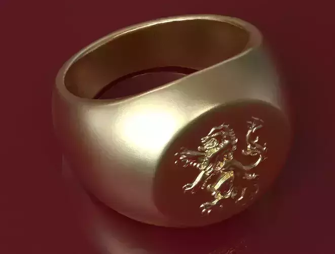 Brabant coat of arms signet 