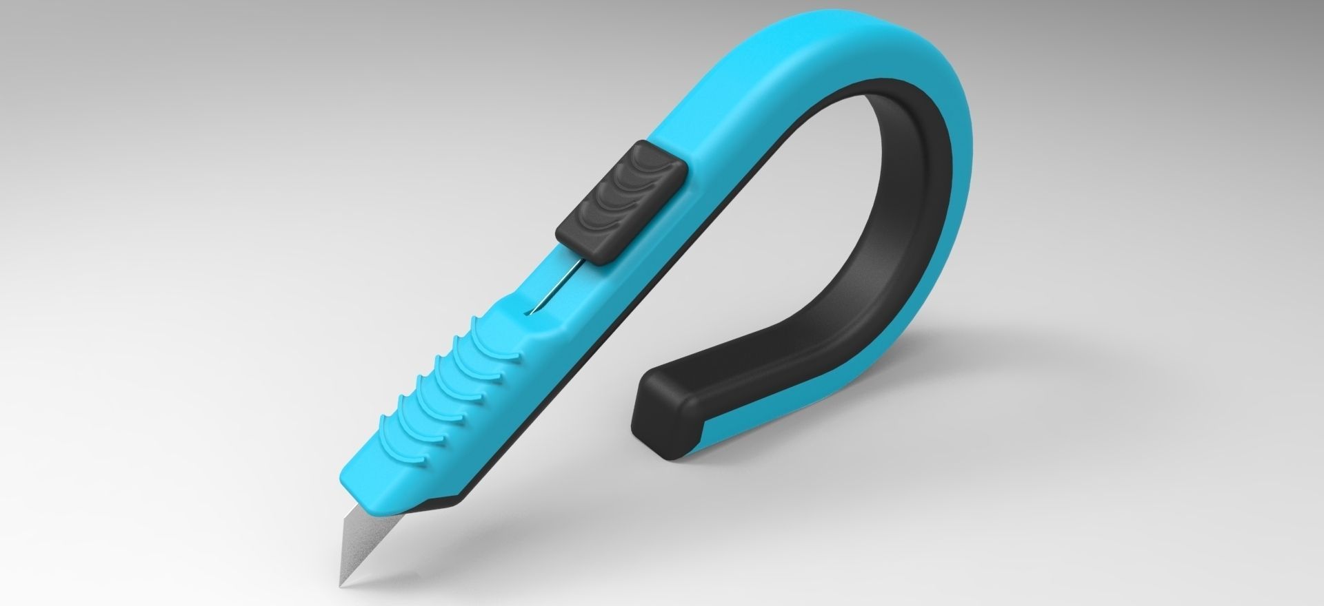 box cutter  Free 3D model_5